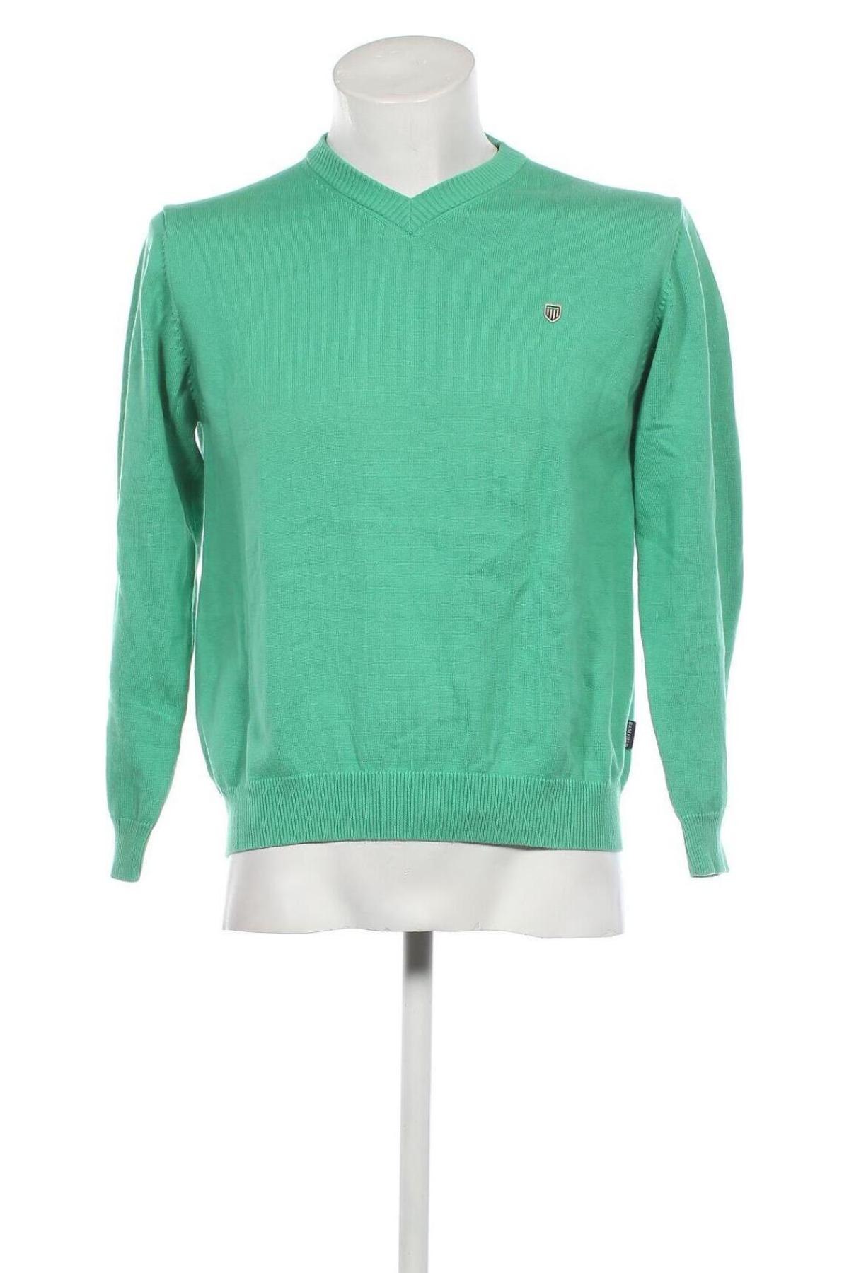 Ανδρικό πουλόβερ Basefield, Μέγεθος S, Χρώμα Πράσινο, Τιμή 6,68 €