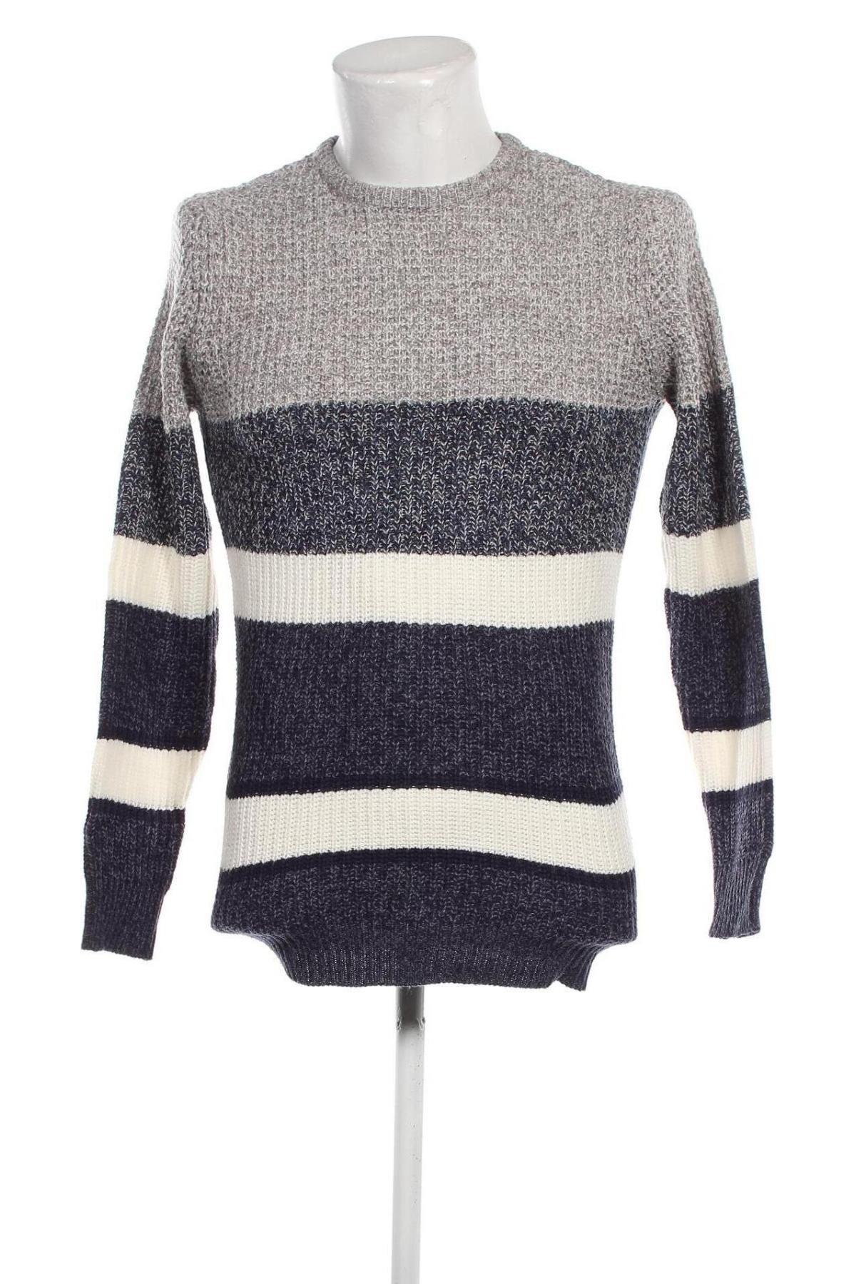 Мъжки пуловер Bershka, Размер M, Цвят Многоцветен, Цена 8,70 лв.