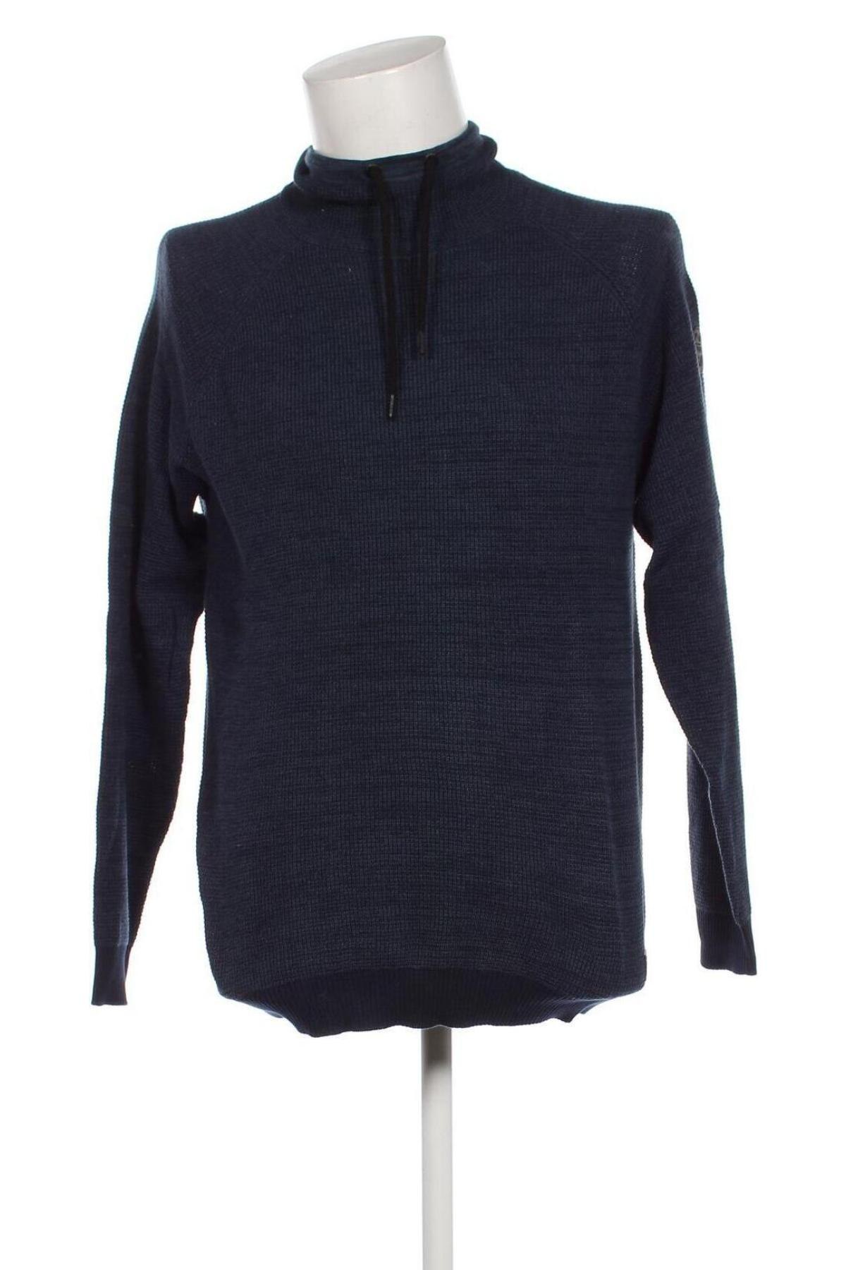 Ανδρικό πουλόβερ Blend, Μέγεθος L, Χρώμα Μπλέ, Τιμή 11,13 €