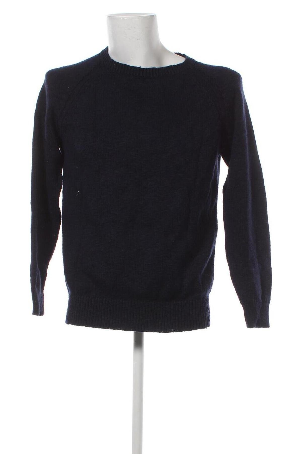 Мъжки пуловер Dressmann, Размер L, Цвят Син, Цена 12,00 лв.