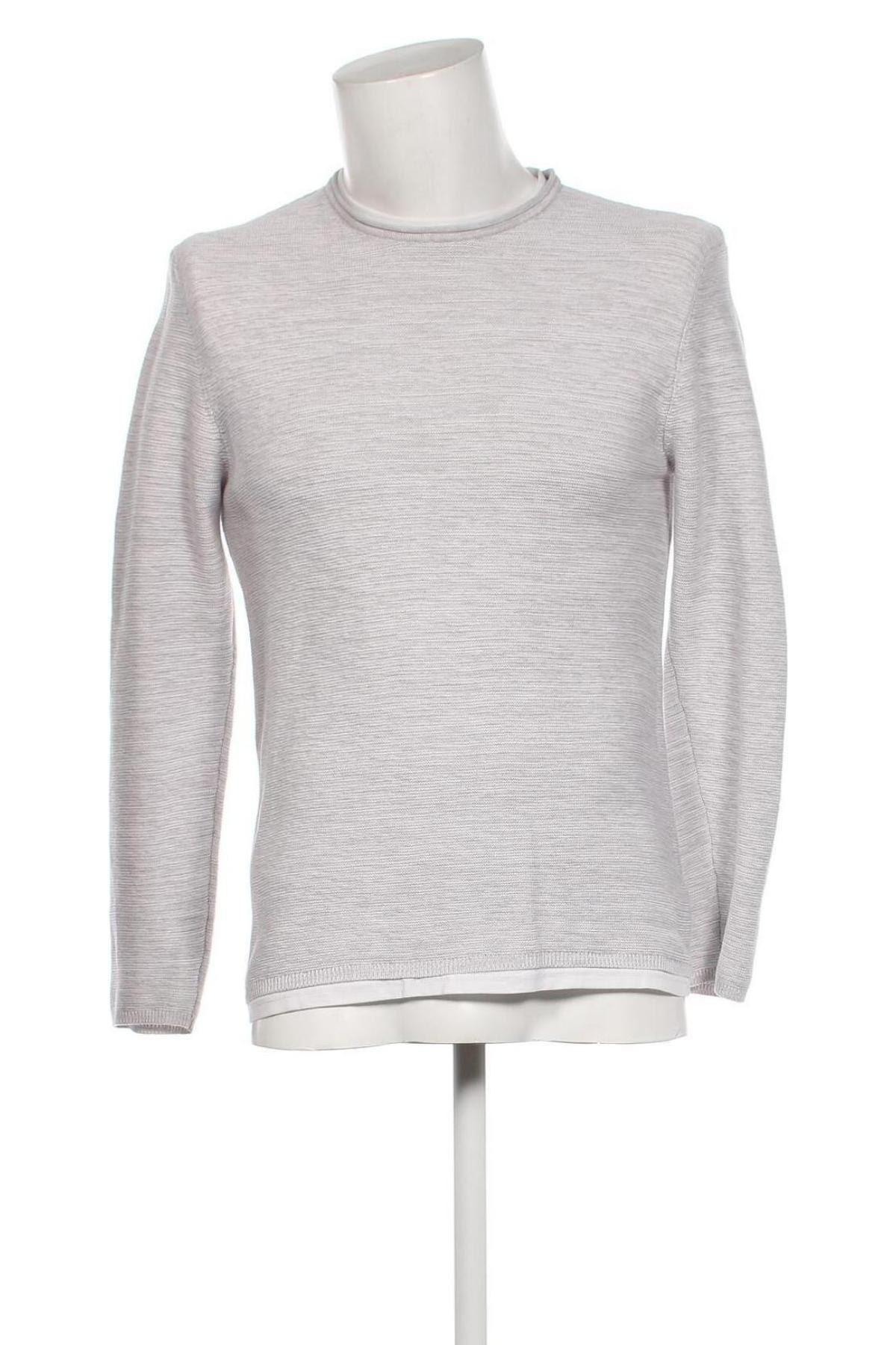 Ανδρικό πουλόβερ FSBN, Μέγεθος L, Χρώμα Γκρί, Τιμή 9,69 €