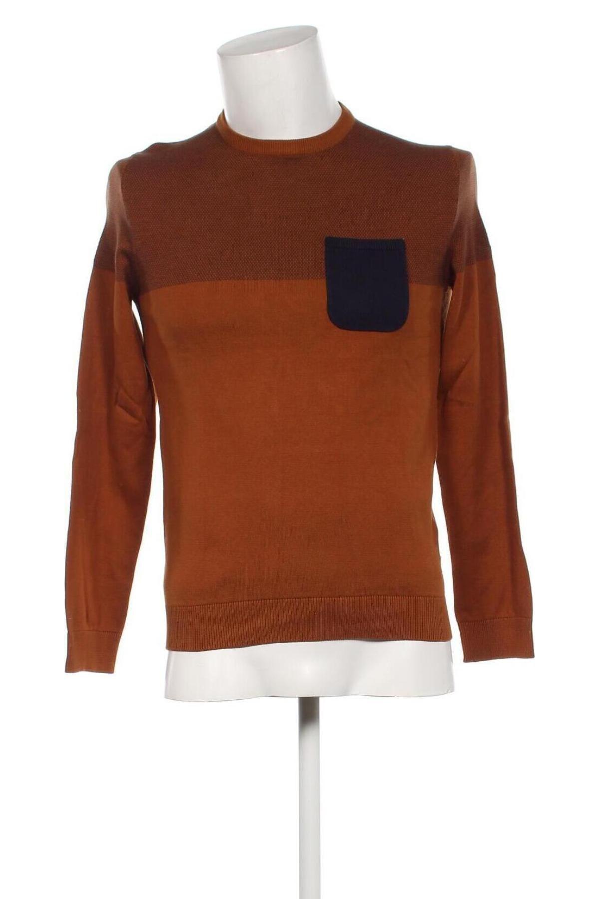 Ανδρικό πουλόβερ Jules, Μέγεθος S, Χρώμα Καφέ, Τιμή 10,67 €