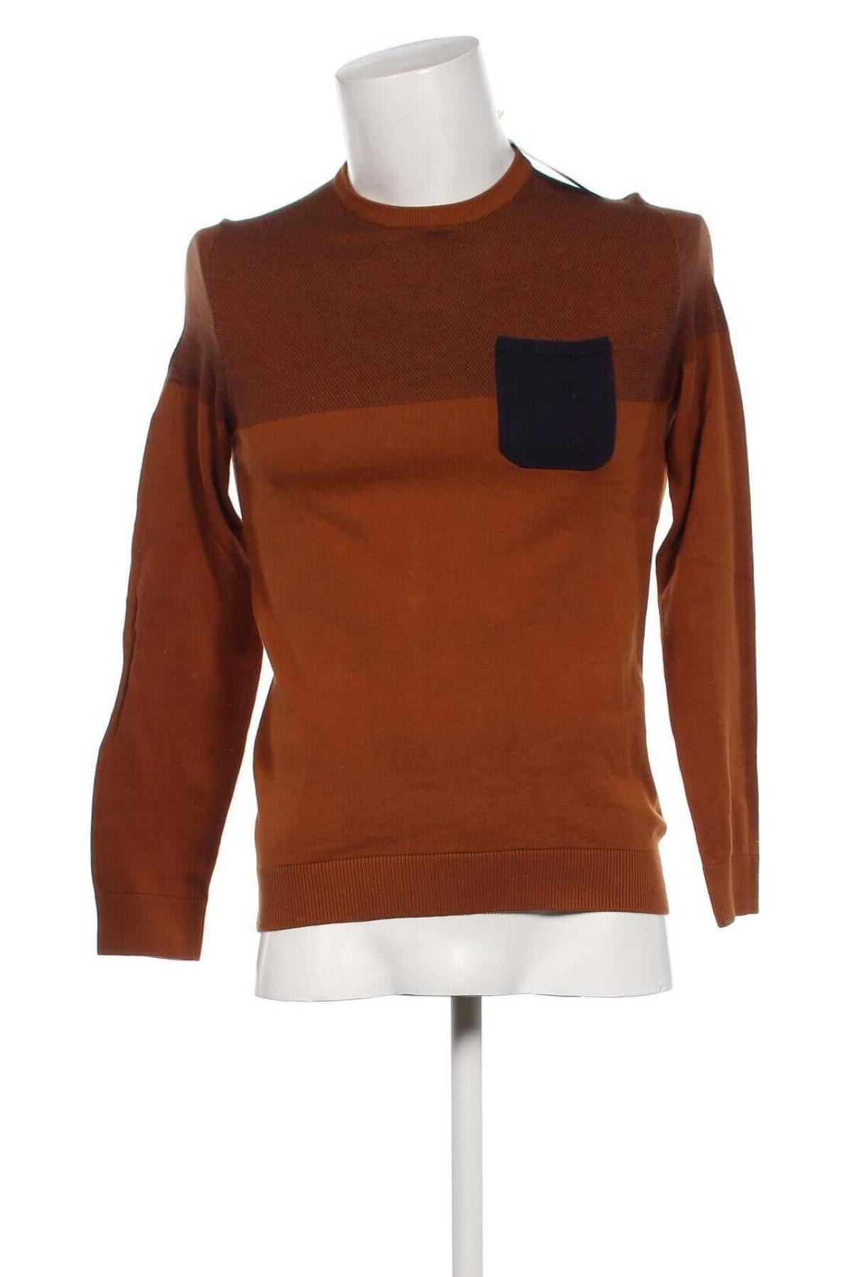 Ανδρικό πουλόβερ Jules, Μέγεθος S, Χρώμα  Μπέζ, Τιμή 11,38 €