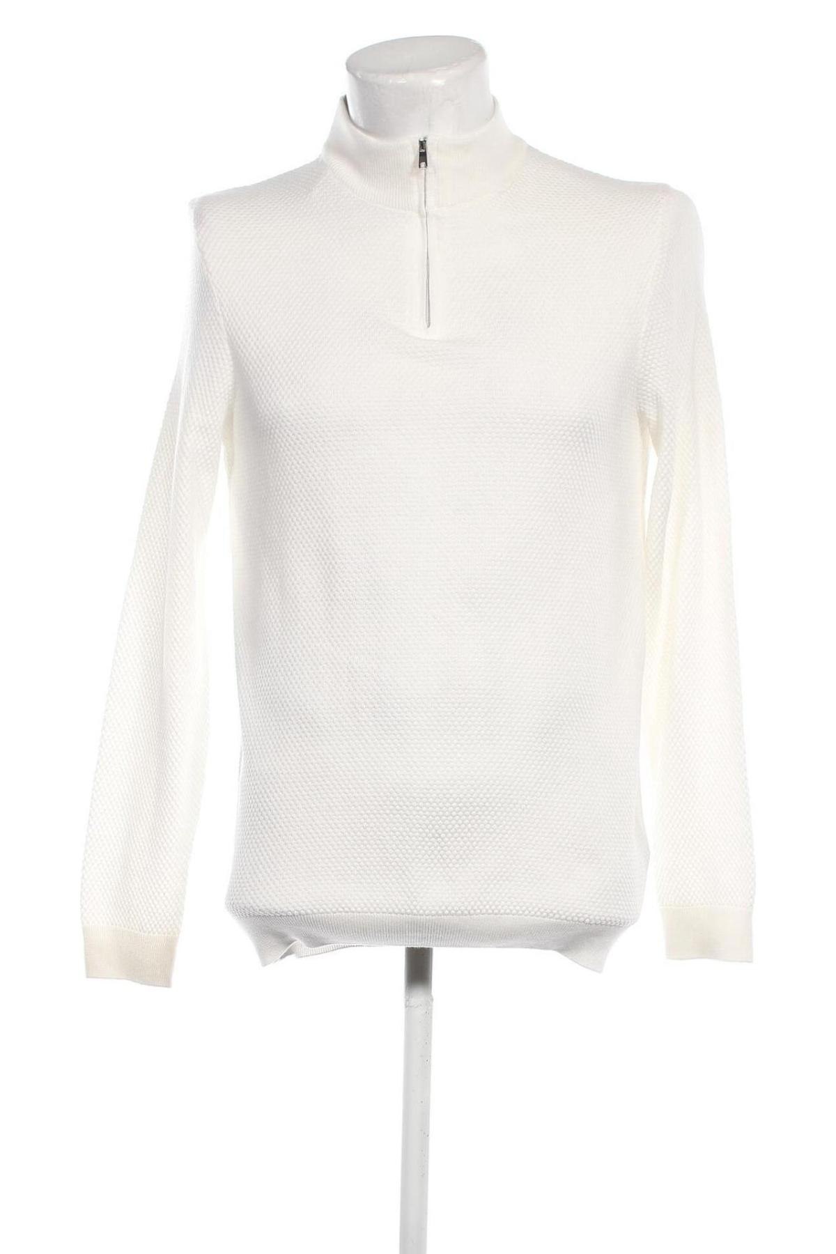 Ανδρικό πουλόβερ LCW, Μέγεθος M, Χρώμα Λευκό, Τιμή 10,04 €