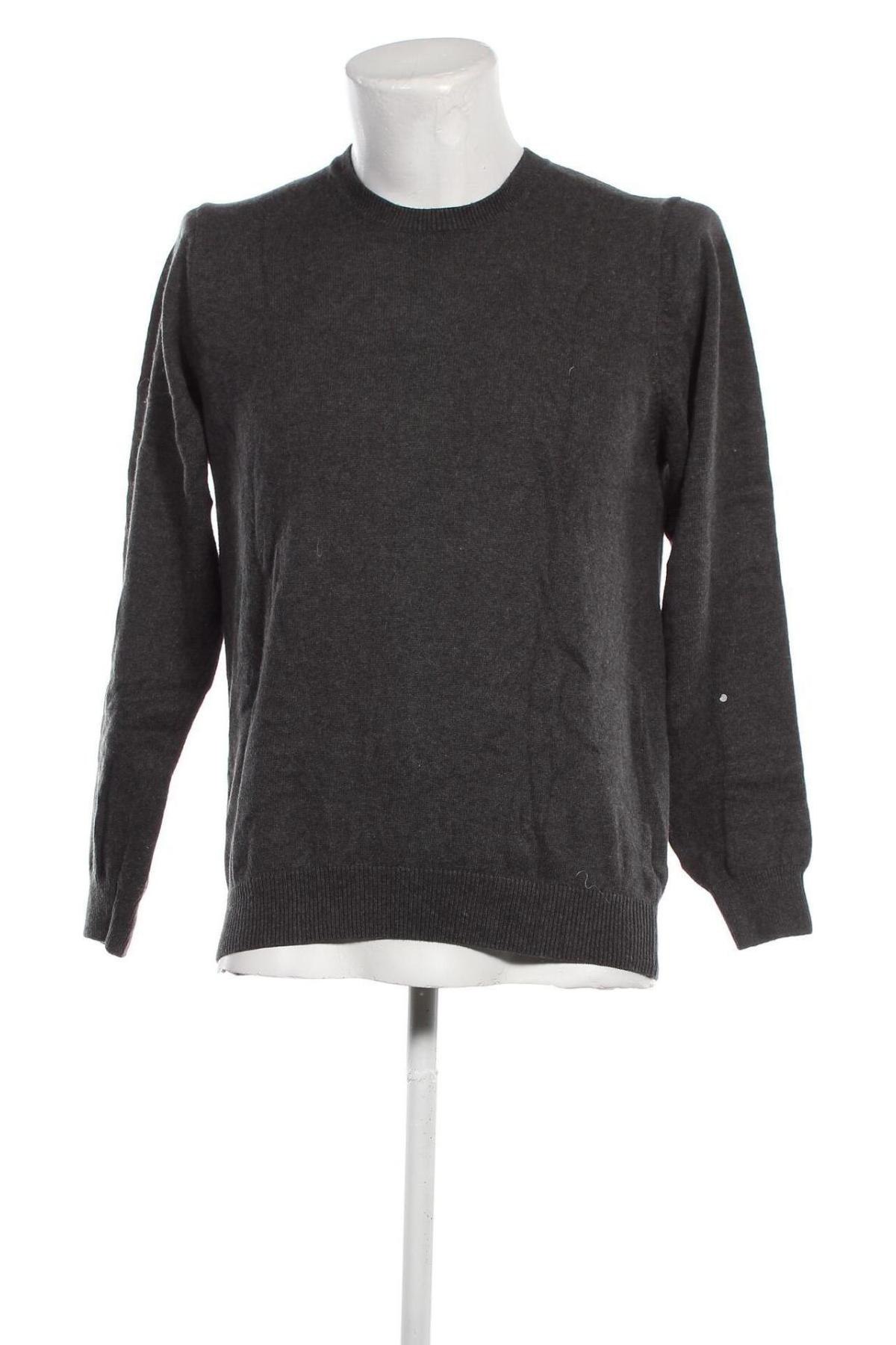 Мъжки пуловер Marks & Spencer, Размер M, Цвят Сив, Цена 20,00 лв.