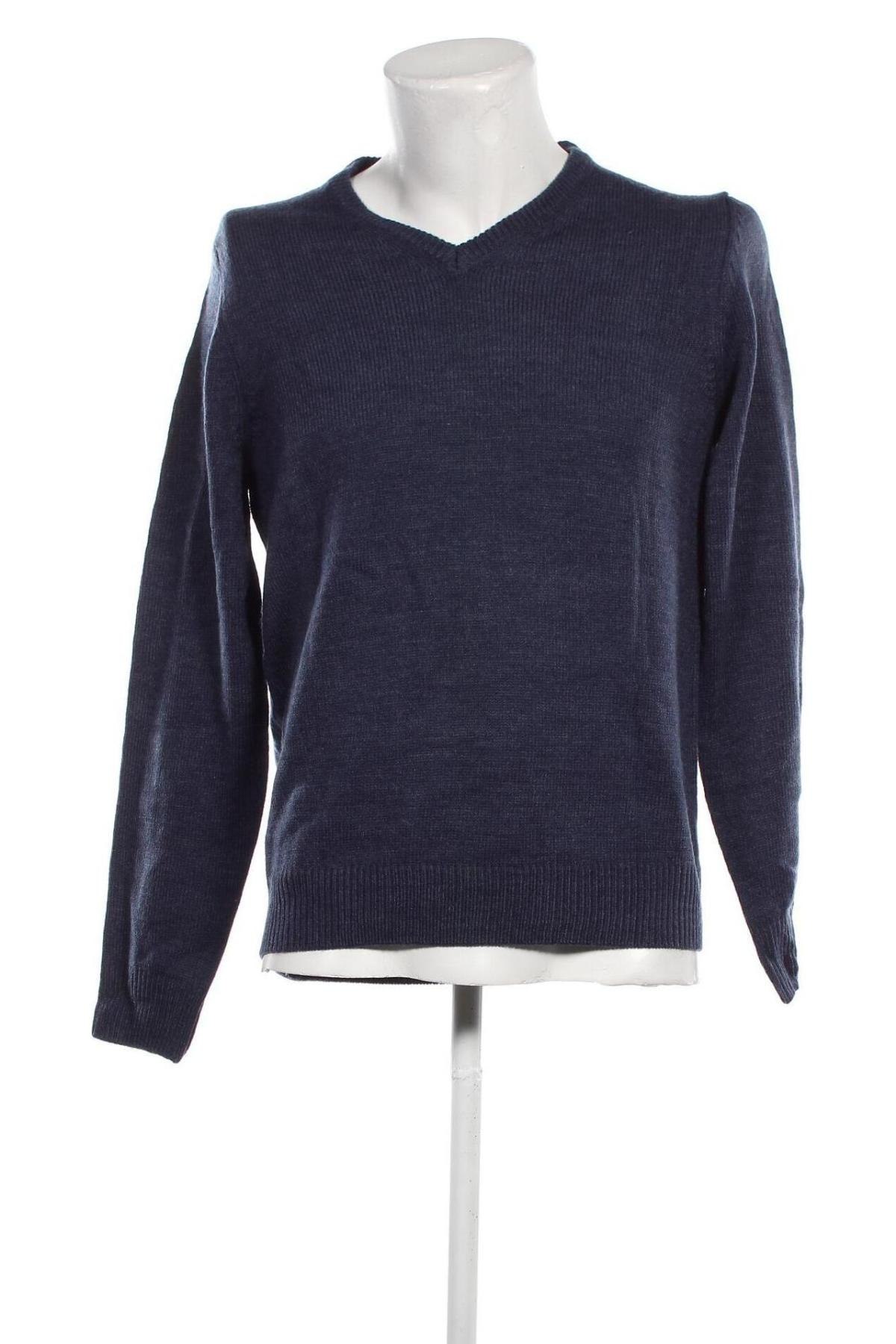 Ανδρικό πουλόβερ Oviesse, Μέγεθος M, Χρώμα Μπλέ, Τιμή 5,38 €