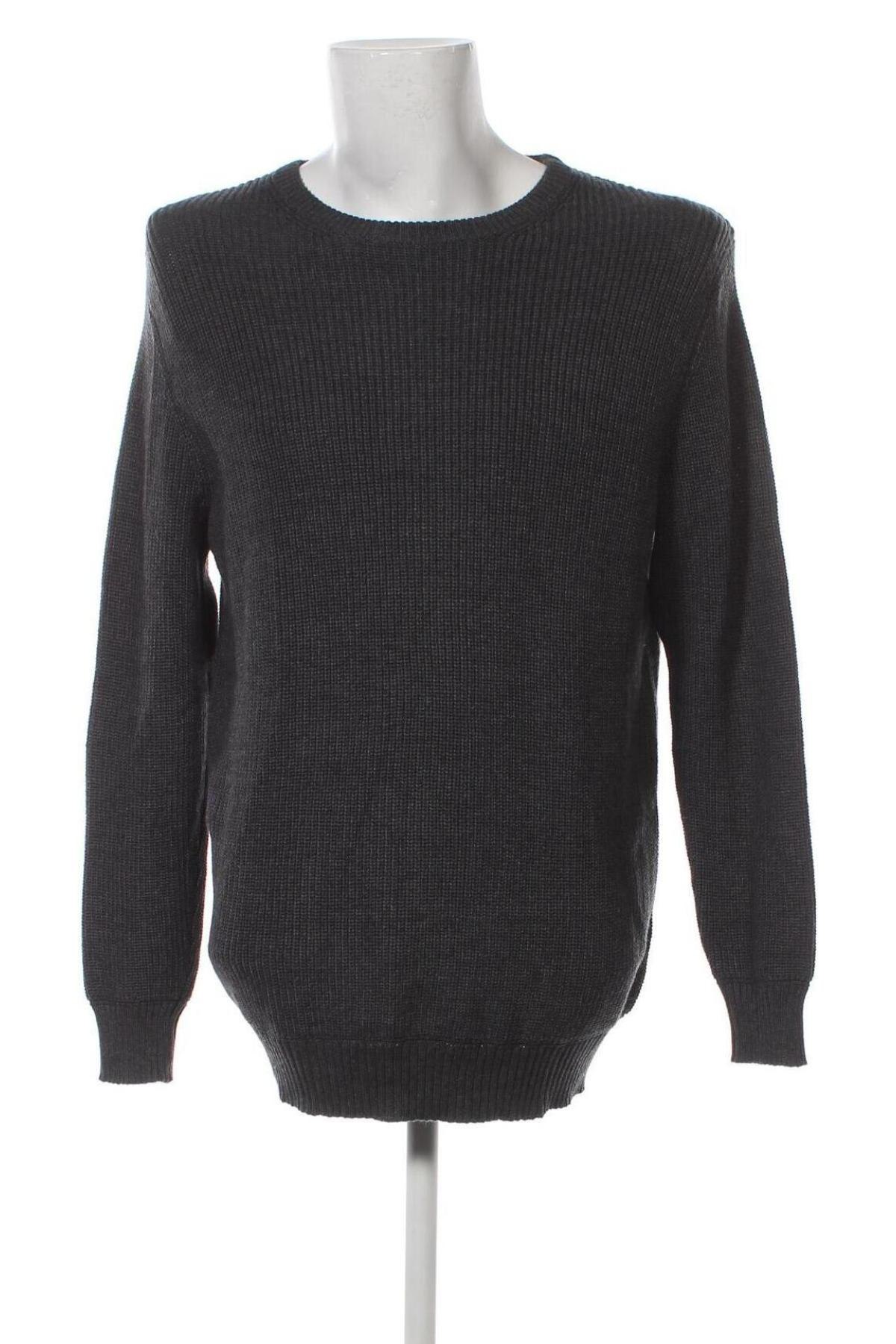Мъжки пуловер Oviesse, Размер XXL, Цвят Сив, Цена 20,70 лв.