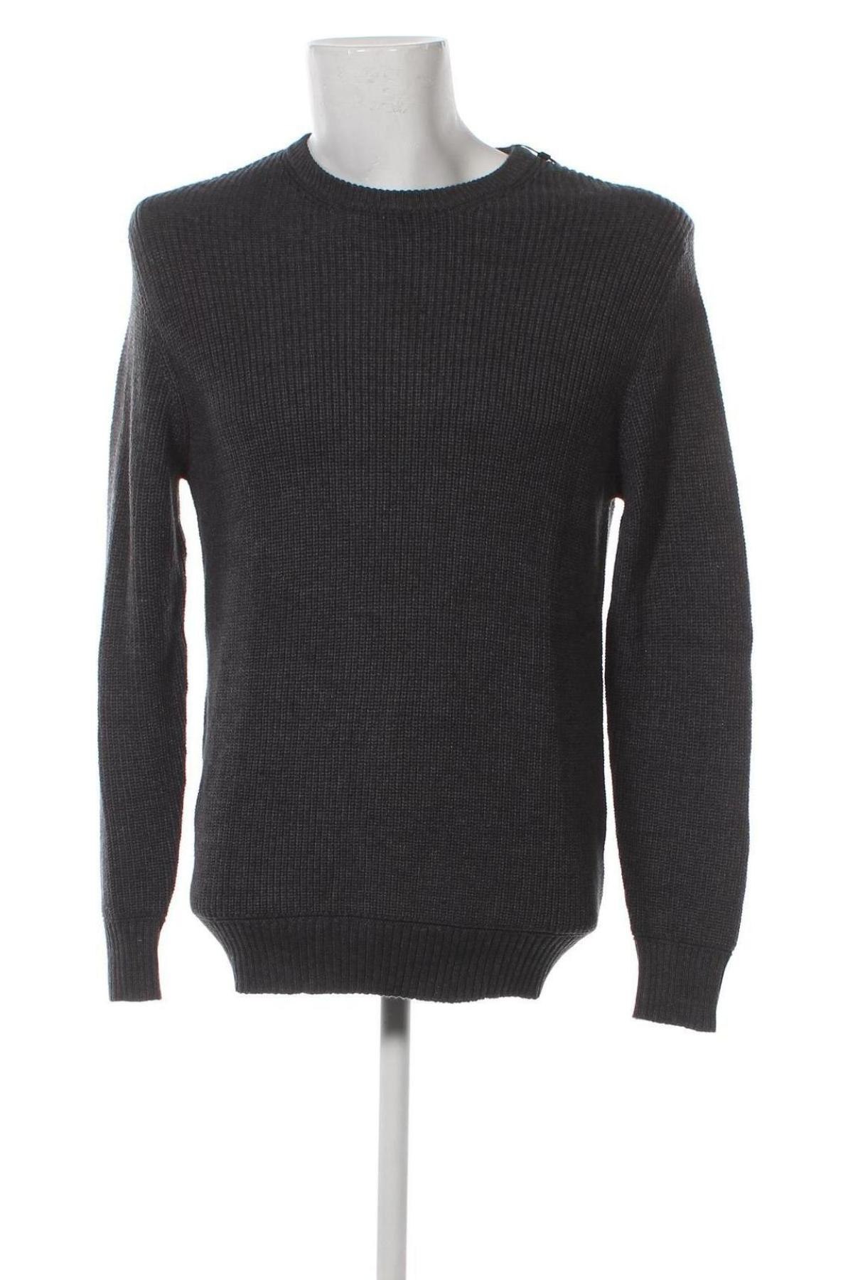 Мъжки пуловер Oviesse, Размер L, Цвят Сив, Цена 20,70 лв.