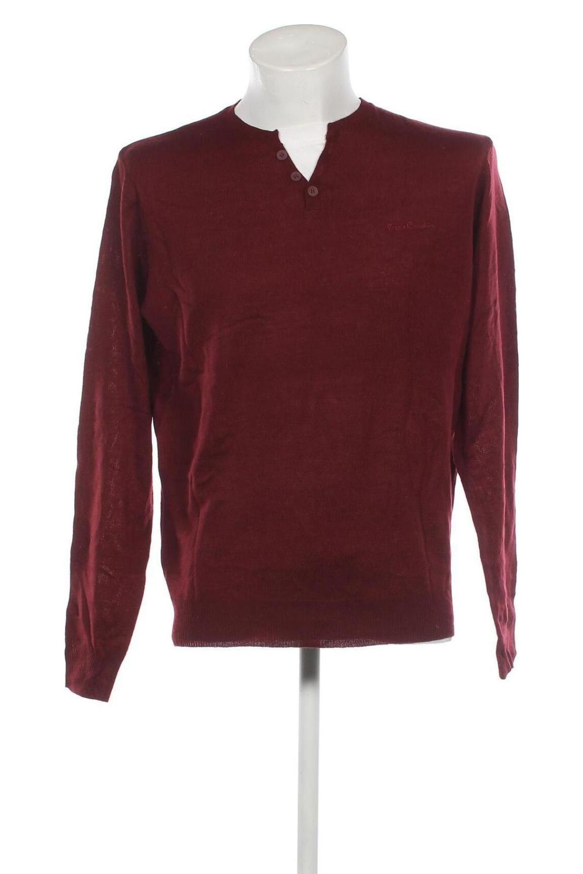 Ανδρικό πουλόβερ Pierre Cardin, Μέγεθος L, Χρώμα Κόκκινο, Τιμή 6,81 €