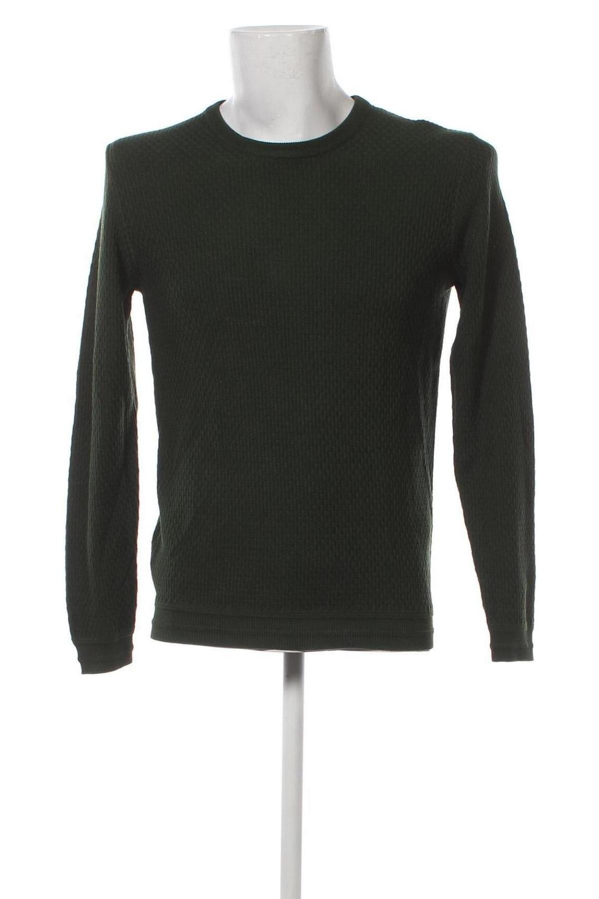 Ανδρικό πουλόβερ Selected Homme, Μέγεθος L, Χρώμα Πράσινο, Τιμή 14,37 €