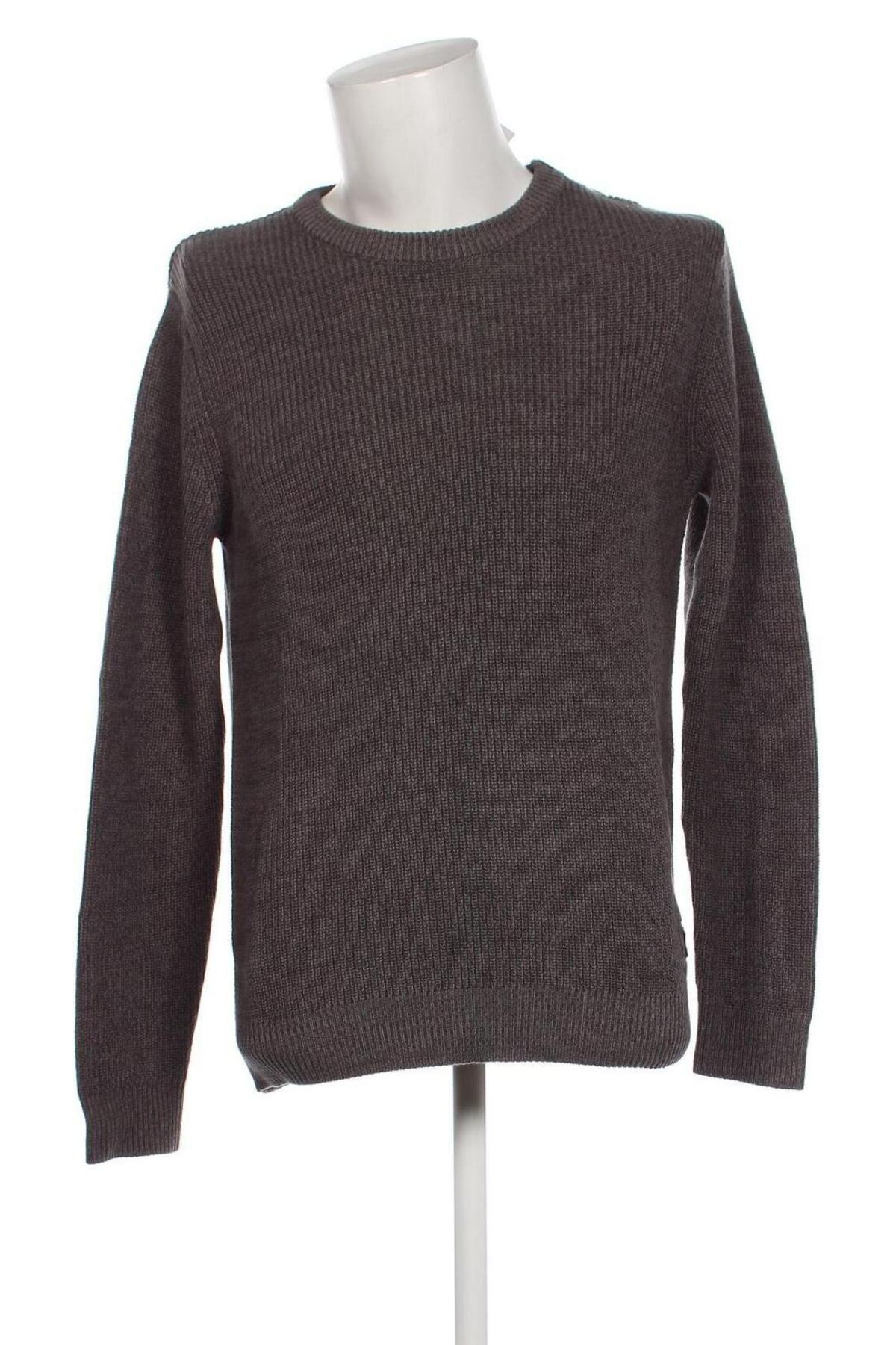Мъжки пуловер Selected Homme, Размер L, Цвят Сив, Цена 34,00 лв.