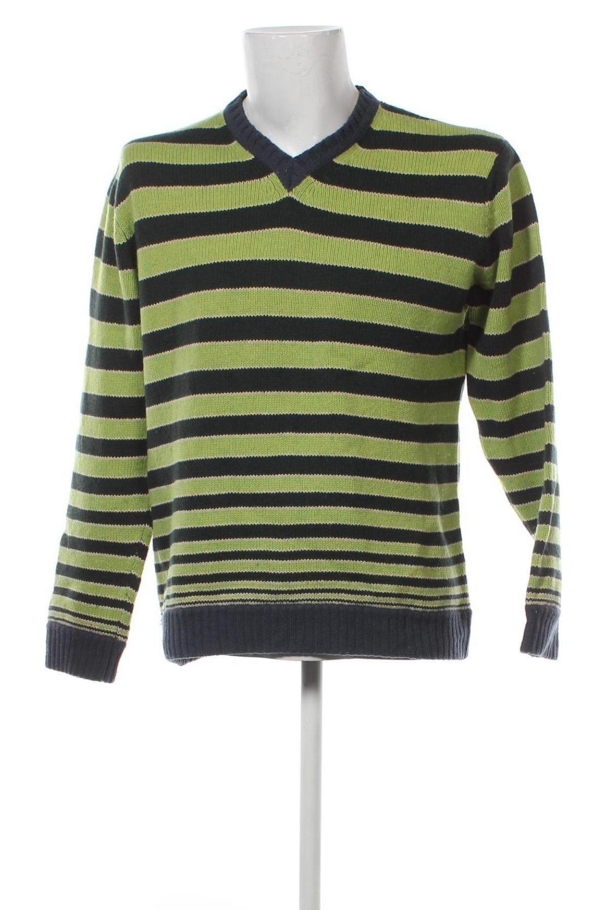 Мъжки пуловер Springfield, Размер XL, Цвят Зелен, Цена 12,30 лв.
