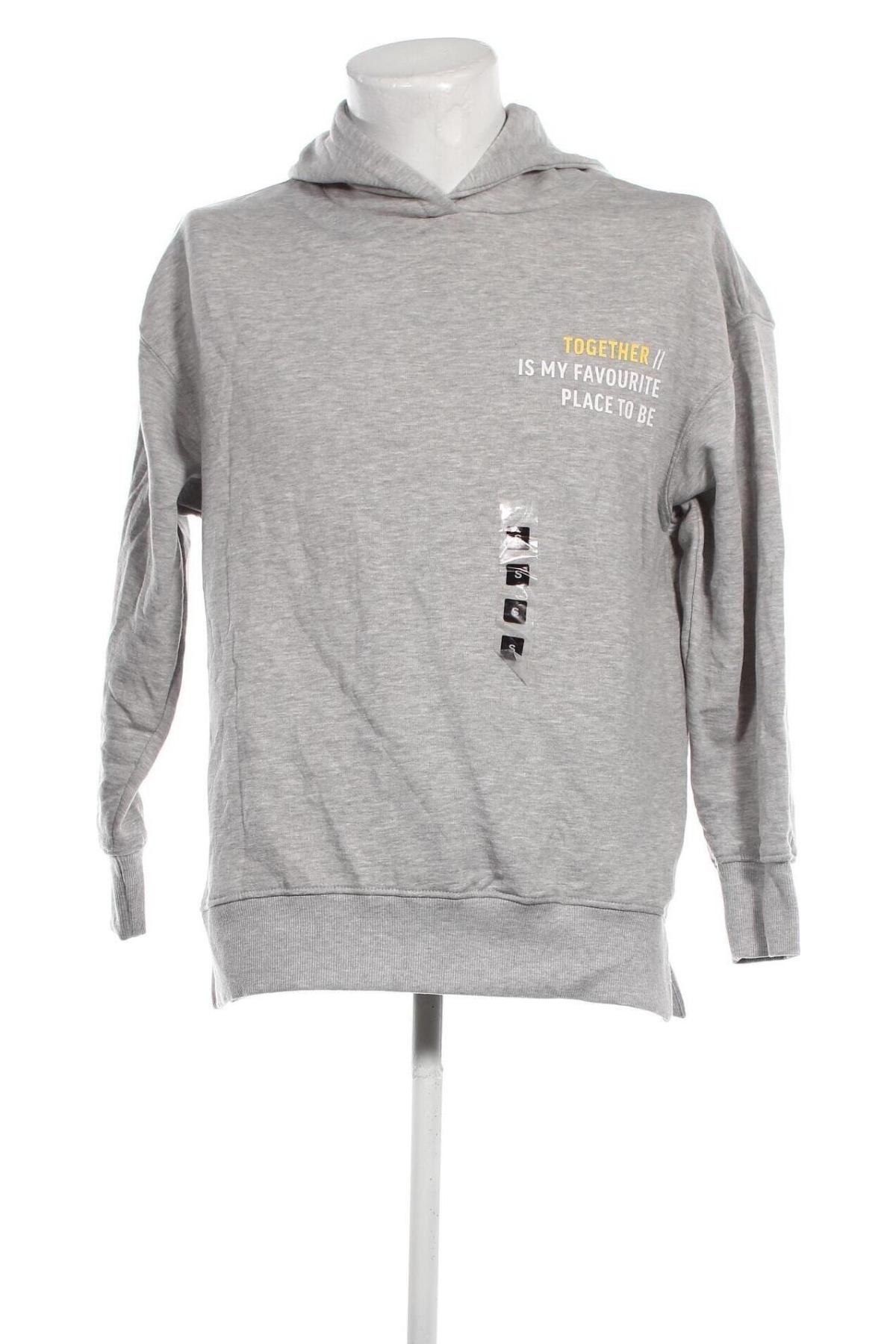 Herren Sweatshirt, Größe S, Farbe Grau, Preis 7,47 €