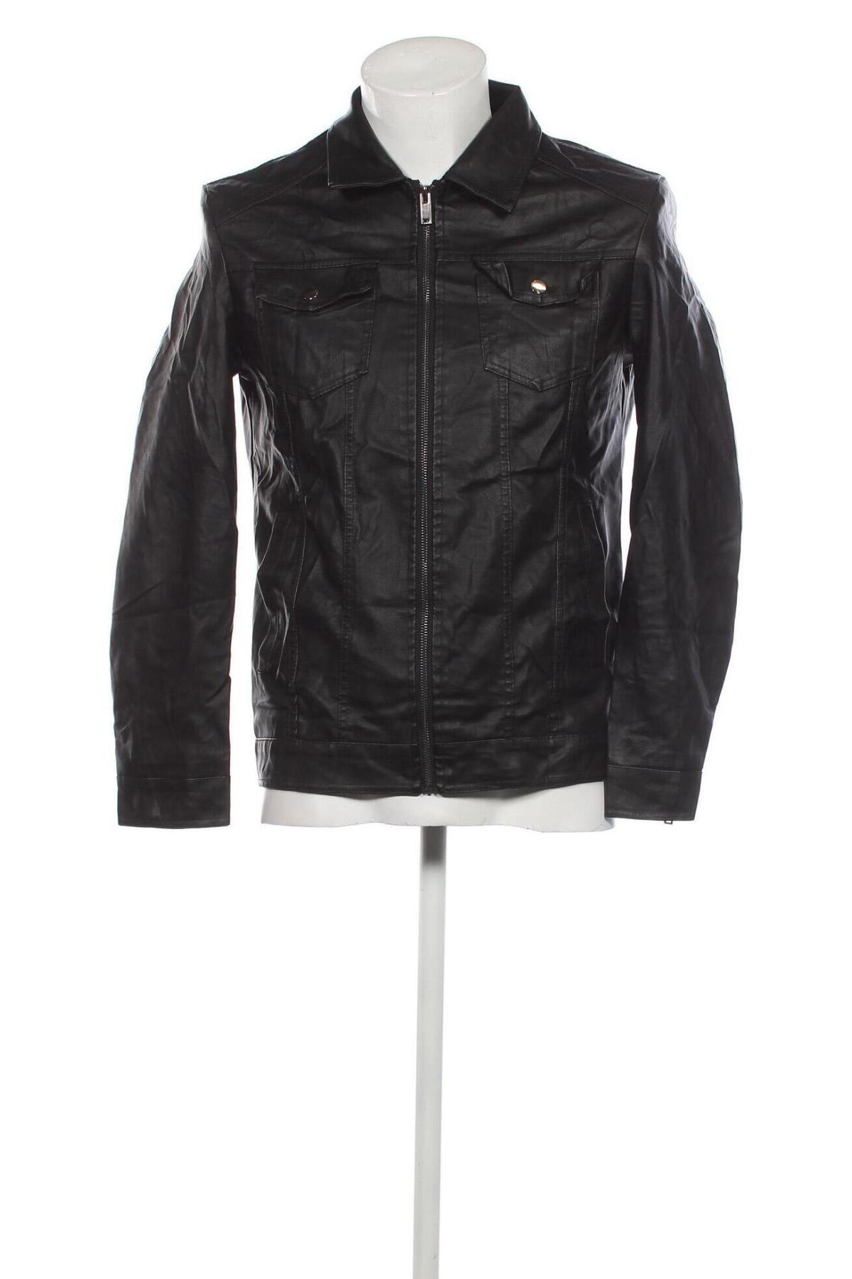 Pánská kožená bunda , Velikost S, Barva Černá, Cena  578,00 Kč