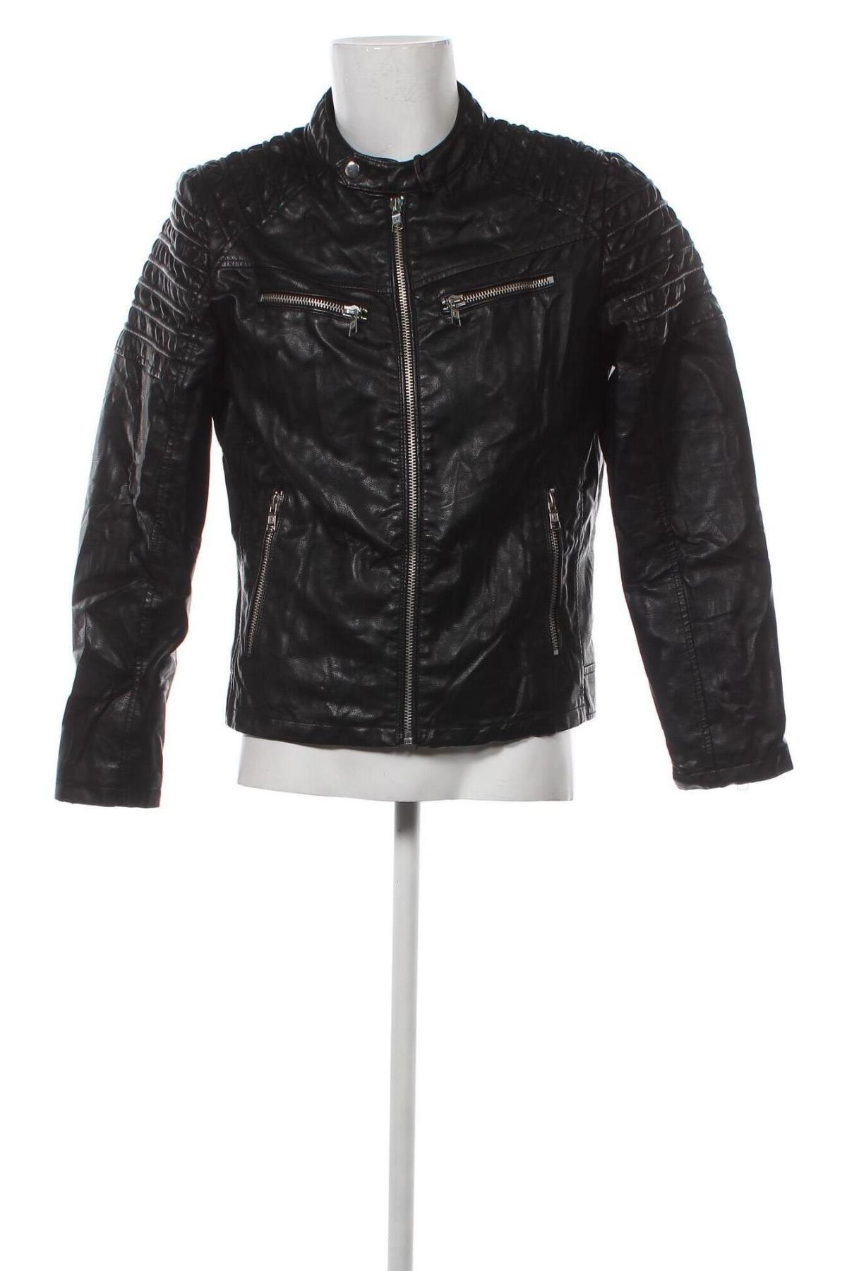 Pánska kožená bunda  Smog, Veľkosť S, Farba Čierna, Cena  15,83 €