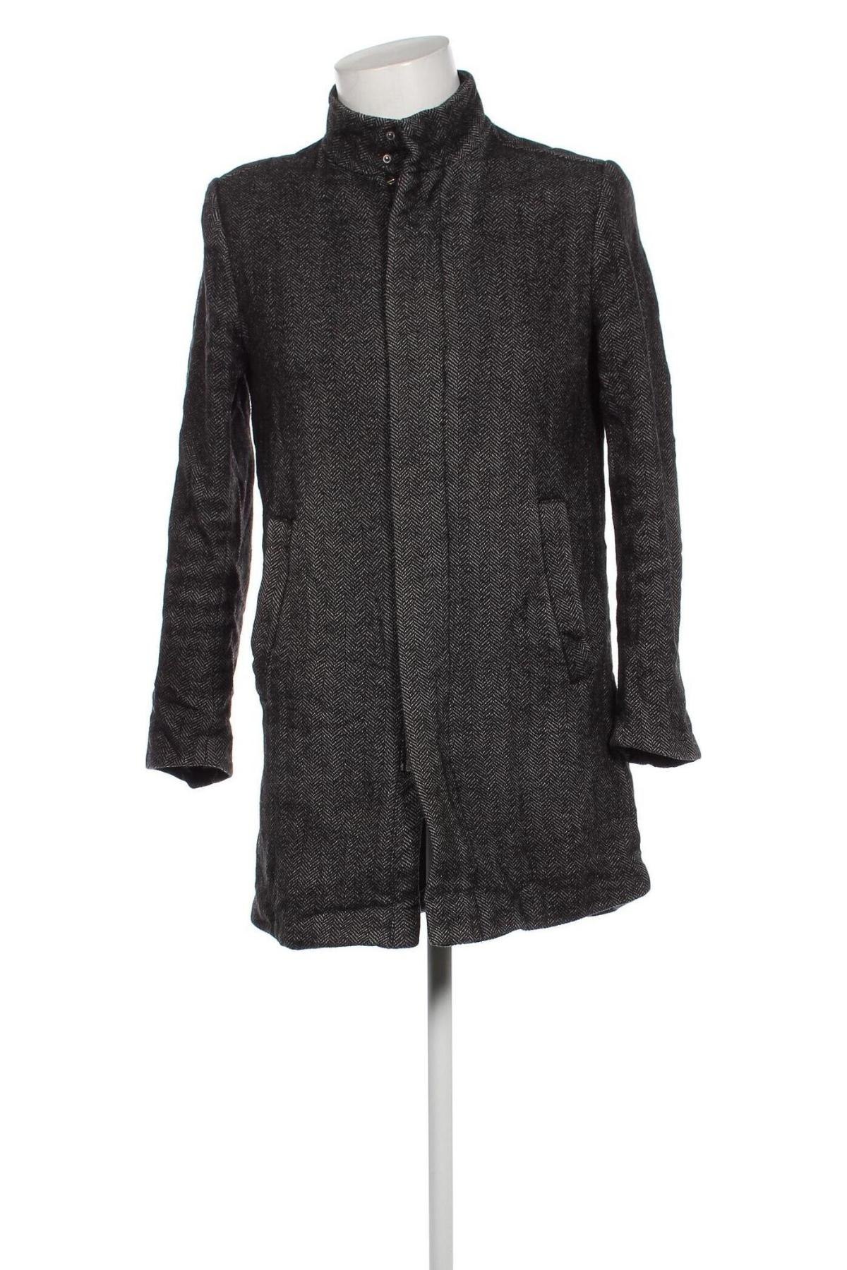 Pánsky kabát  H&M, Veľkosť M, Farba Sivá, Cena  29,12 €