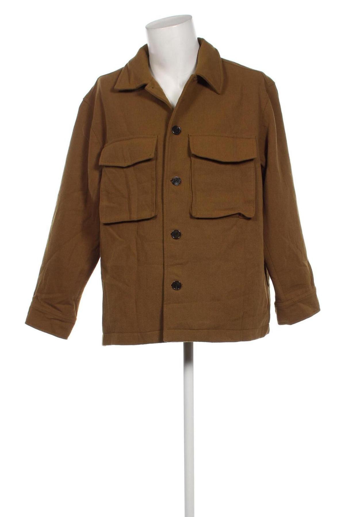Ανδρικά παλτό H&M, Μέγεθος L, Χρώμα Καφέ, Τιμή 14,25 €