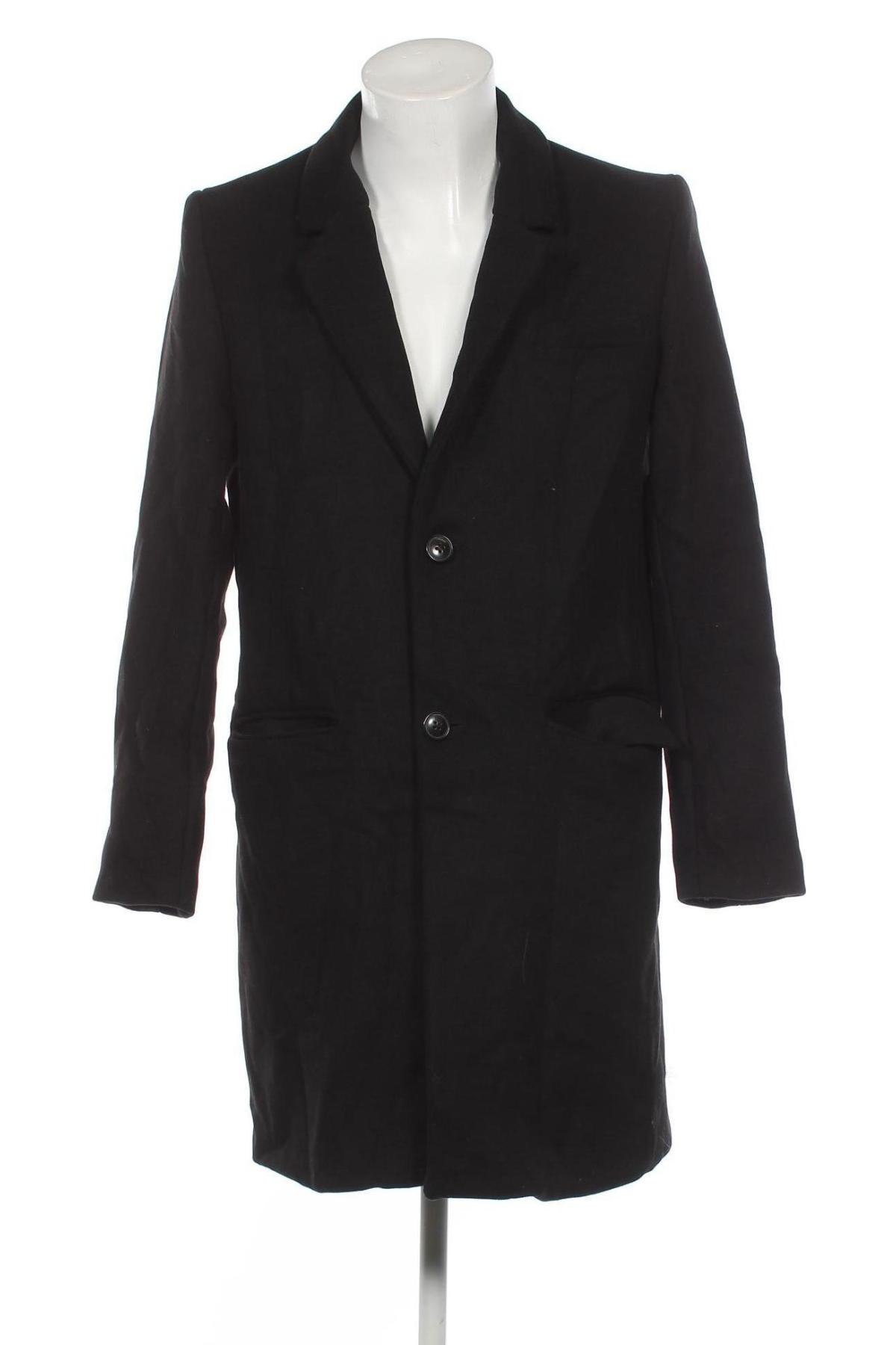 Мъжко палто Lager 157, Размер L, Цвят Черен, Цена 37,45 лв.