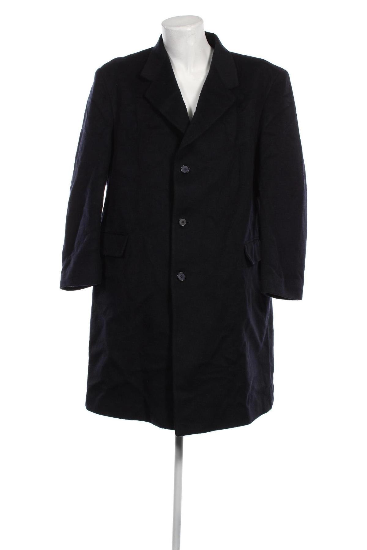 Férfi kabát Wool & Cashmere, Méret L, Szín Kék, Ár 5 358 Ft