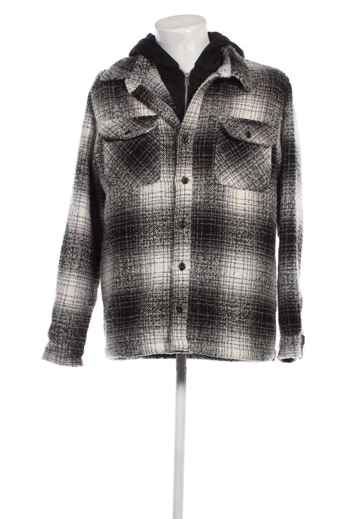 Ανδρικά παλτό Zara, Μέγεθος L, Χρώμα Πολύχρωμο, Τιμή 13,30 €