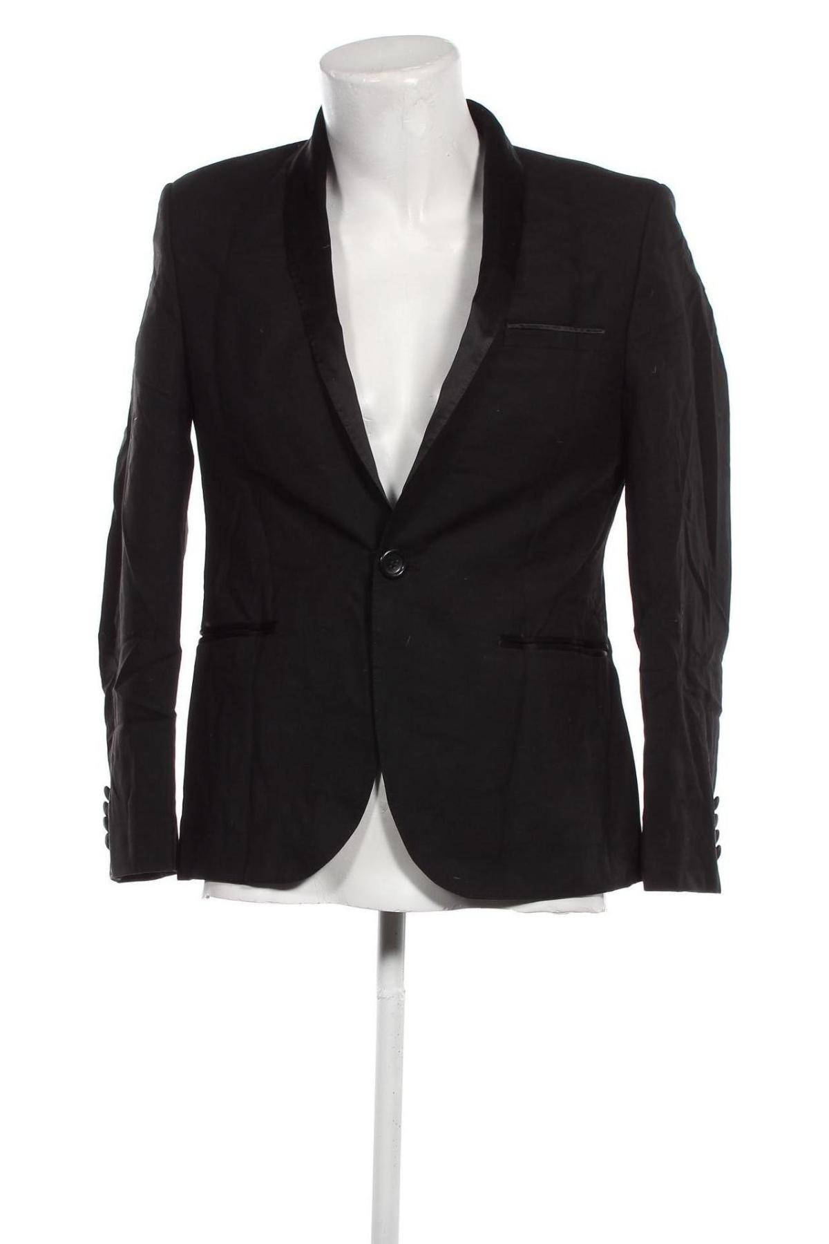 Ανδρικό σακάκι Marks & Spencer, Μέγεθος M, Χρώμα Μαύρο, Τιμή 7,89 €