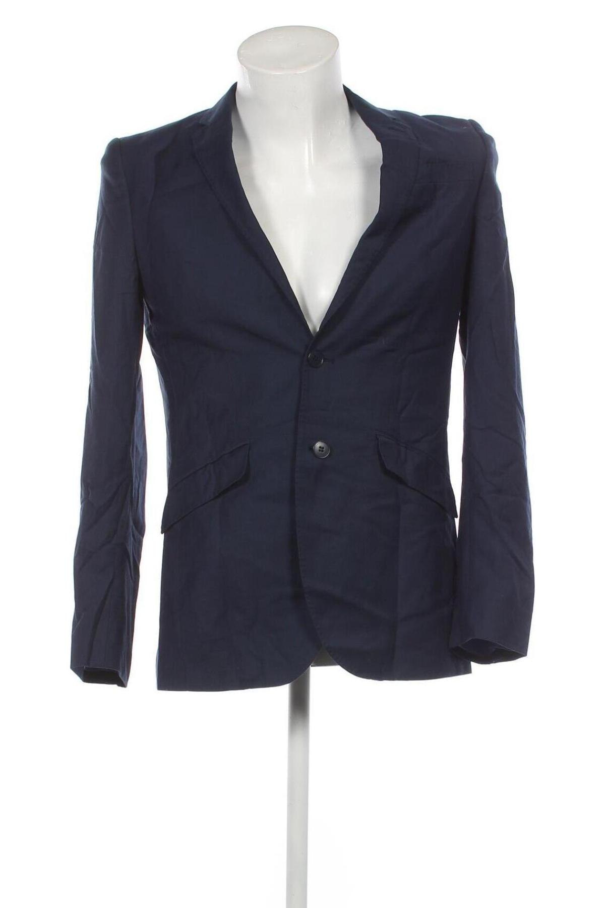 Ανδρικό σακάκι Marks & Spencer, Μέγεθος S, Χρώμα Μπλέ, Τιμή 6,53 €