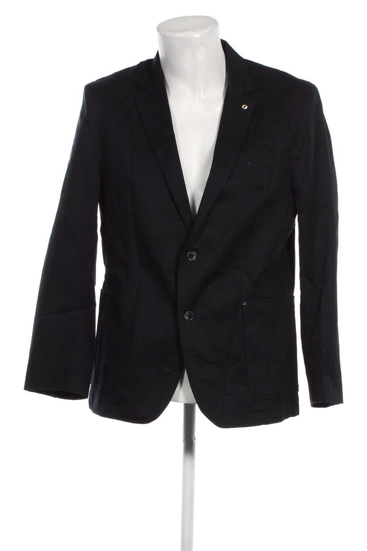 Мъжко сако Reserved, Размер XL, Цвят Черен, Цена 11,00 лв.