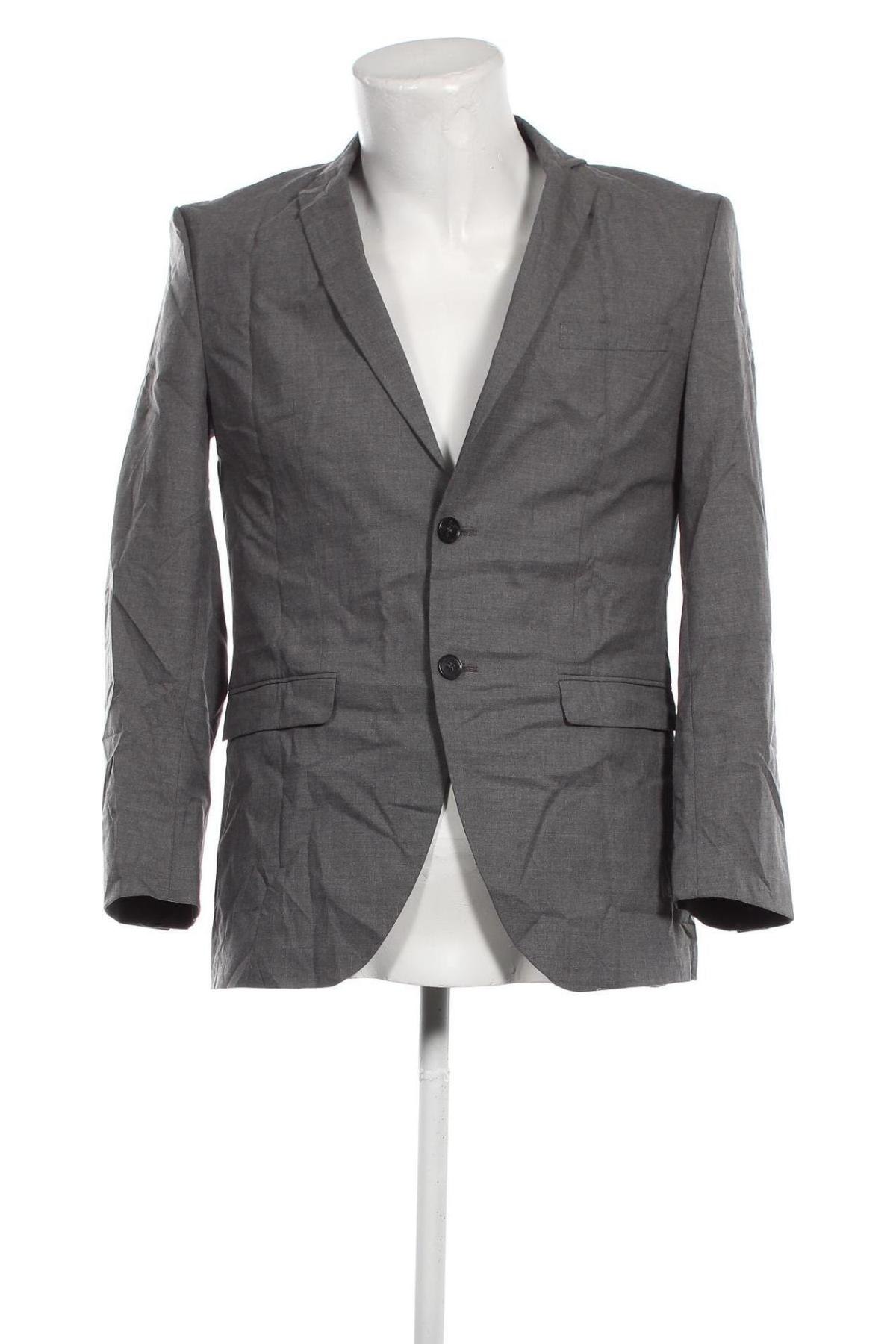 Ανδρικό σακάκι Selected Homme, Μέγεθος M, Χρώμα Γκρί, Τιμή 5,54 €
