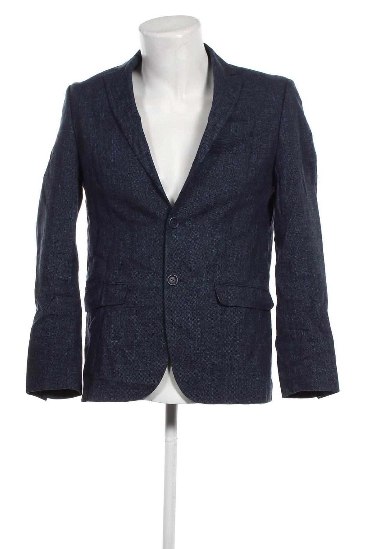 Ανδρικό σακάκι Suitable, Μέγεθος M, Χρώμα Μπλέ, Τιμή 19,79 €