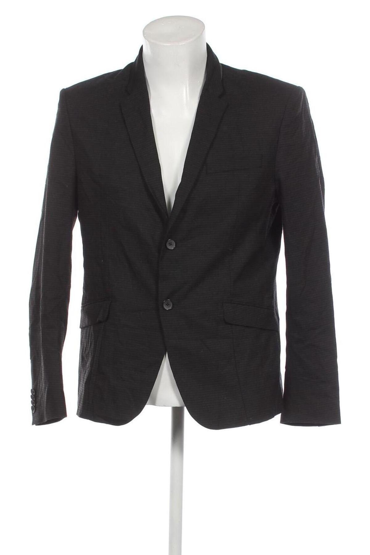 Мъжко сако Zara Man, Размер XL, Цвят Сив, Цена 13,26 лв.