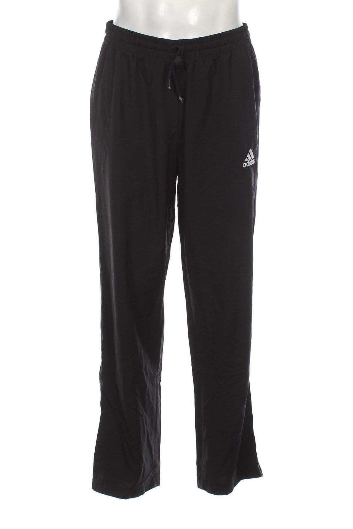 Herren Sporthose Adidas, Größe L, Farbe Schwarz, Preis 17,15 €