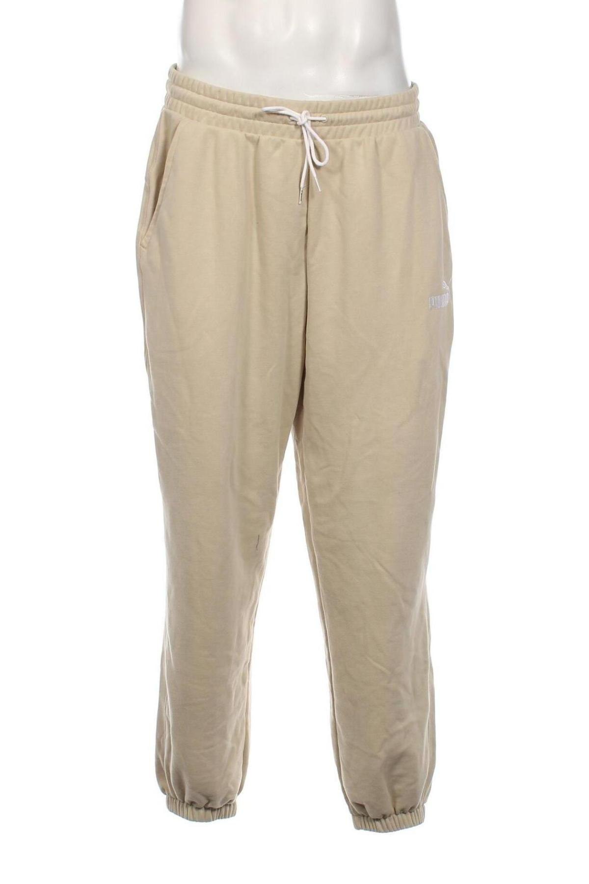 Ανδρικό αθλητικό παντελόνι PUMA, Μέγεθος XL, Χρώμα  Μπέζ, Τιμή 28,70 €