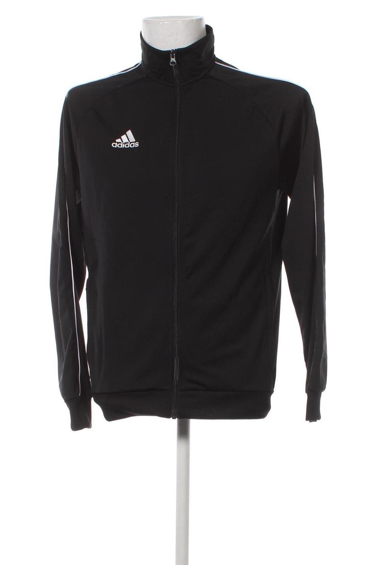 Мъжко спортно горнище Adidas, Размер M, Цвят Черен, Цена 64,40 лв.