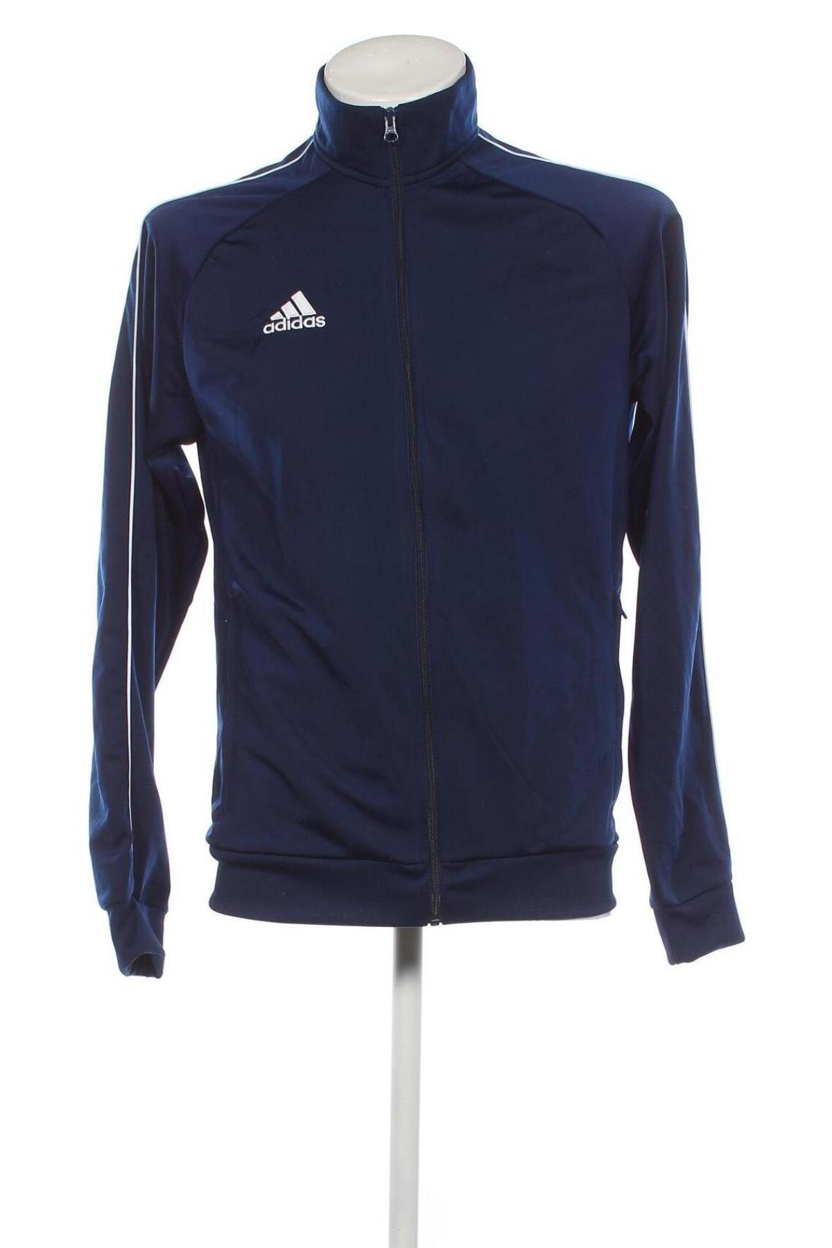 Ανδρική αθλητική ζακέτα Adidas, Μέγεθος M, Χρώμα Μπλέ, Τιμή 65,56 €