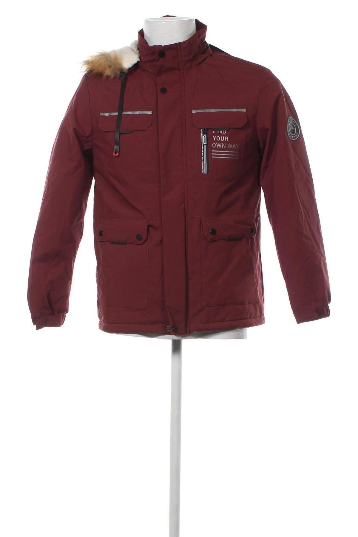 Pánska bunda , Veľkosť S, Farba Červená, Cena  32,89 €