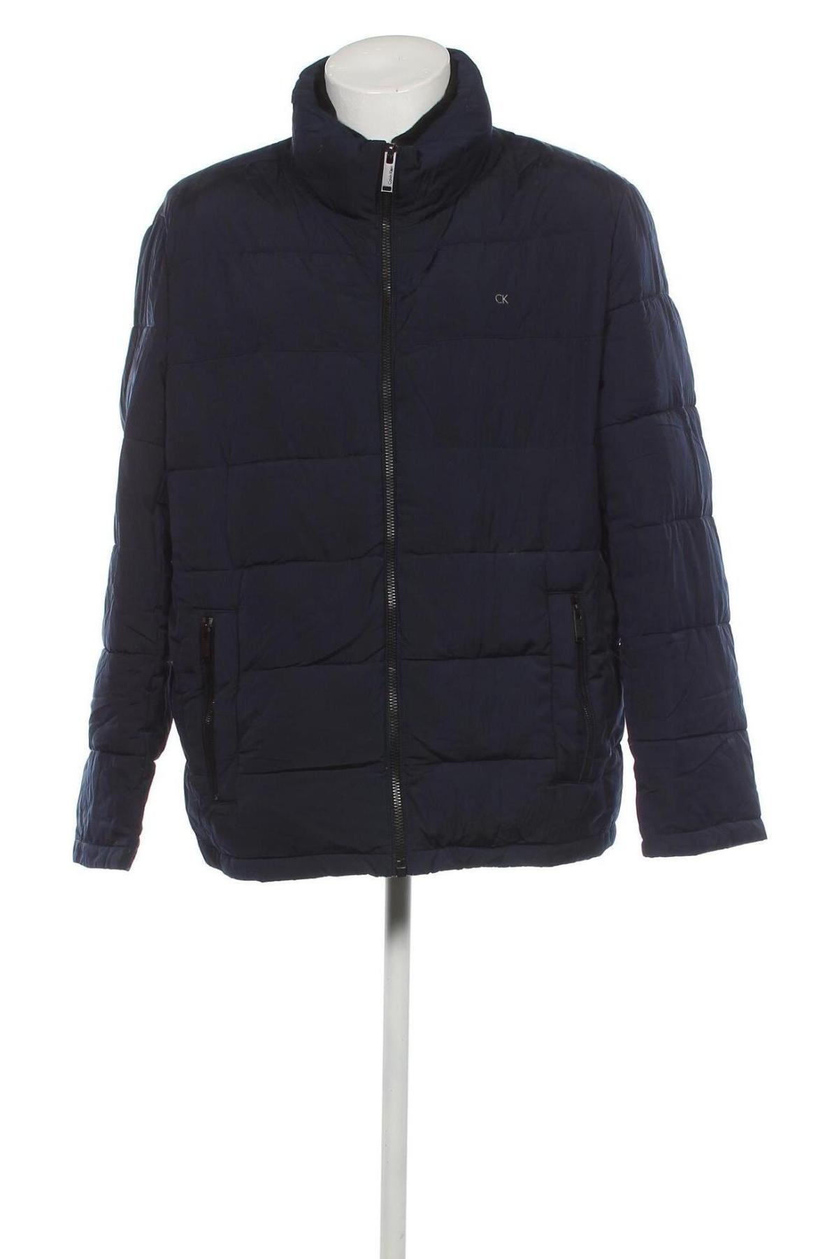 Pánska bunda  Calvin Klein, Veľkosť L, Farba Modrá, Cena  79,33 €