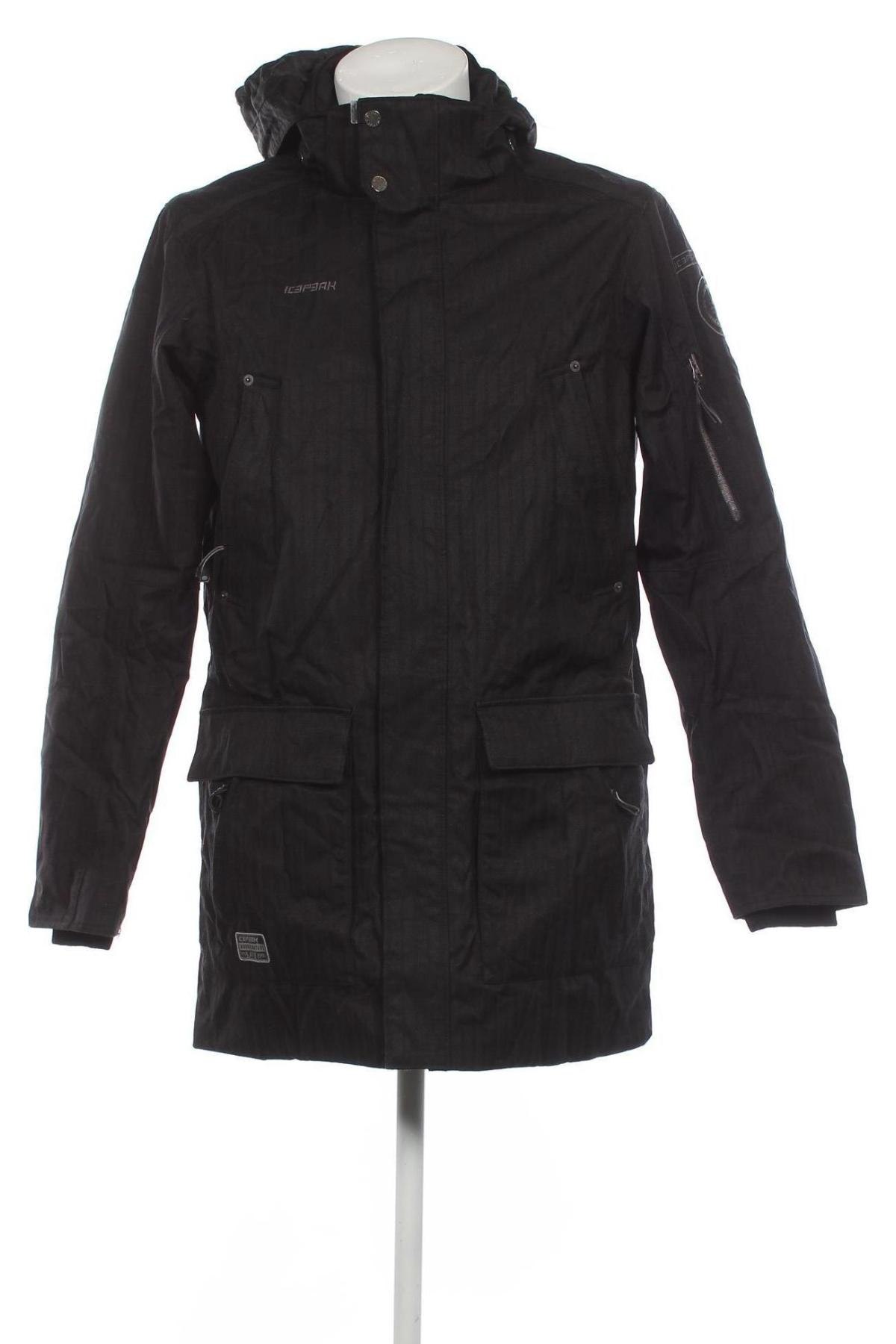 Ανδρικό μπουφάν Icepeak, Μέγεθος M, Χρώμα Μαύρο, Τιμή 37,01 €