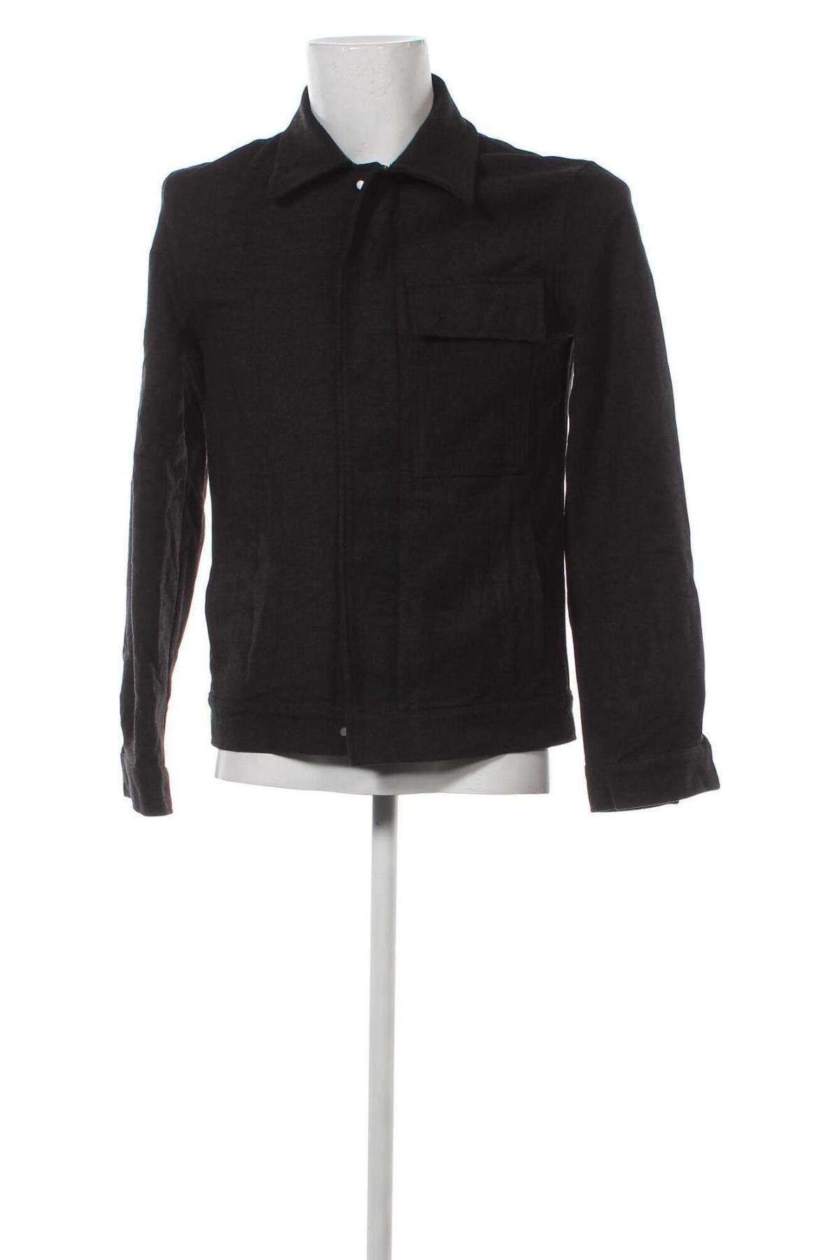 Ανδρικό μπουφάν Zara, Μέγεθος M, Χρώμα Γκρί, Τιμή 8,07 €
