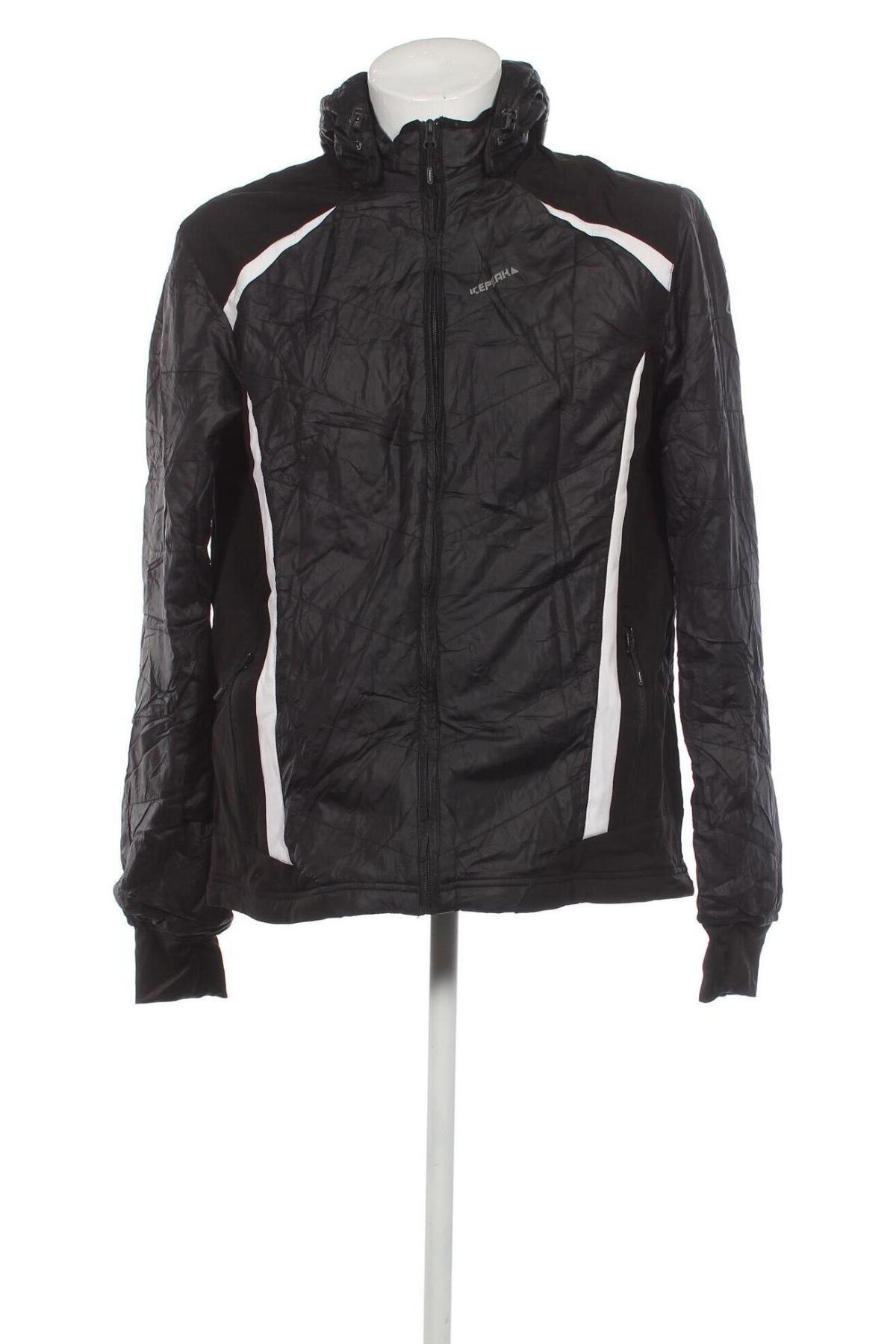 Ανδρικό μπουφάν για χειμερινά σπορ Icepeak, Μέγεθος XL, Χρώμα Μαύρο, Τιμή 58,89 €