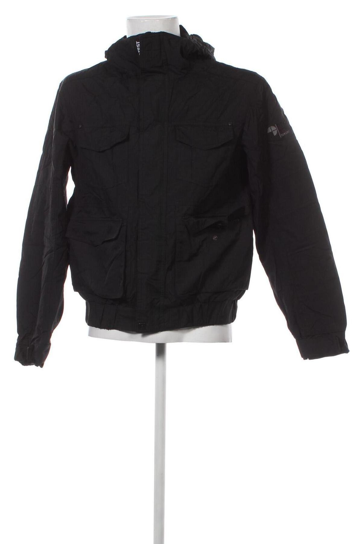 Ανδρικό μπουφάν για χειμερινά σπορ Protest, Μέγεθος S, Χρώμα Μαύρο, Τιμή 18,11 €