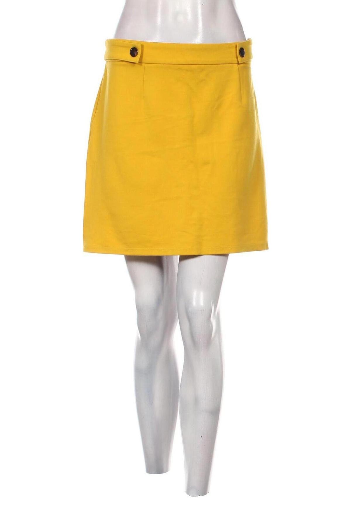 Φούστα Dorothy Perkins, Μέγεθος L, Χρώμα Κίτρινο, Τιμή 10,18 €