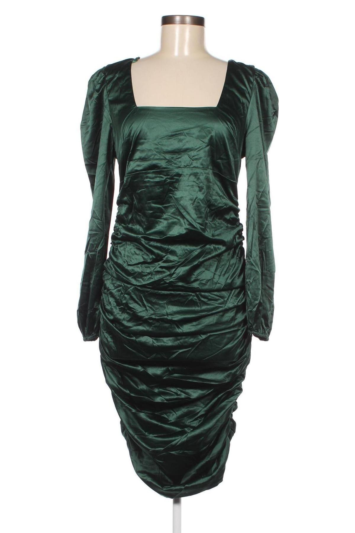 Šaty  Ax Paris, Veľkosť L, Farba Zelená, Cena  5,78 €