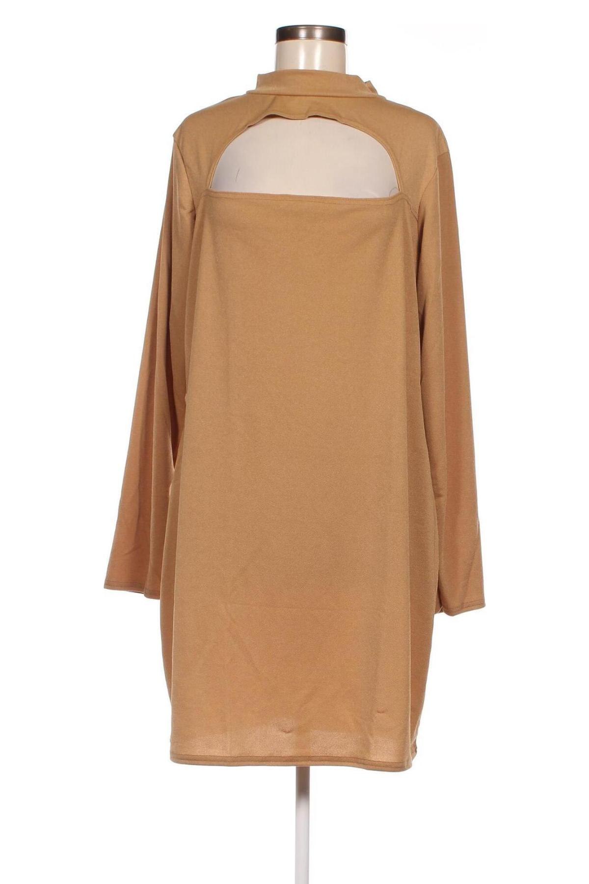 Kleid Boohoo, Größe 3XL, Farbe Beige, Preis € 3,56