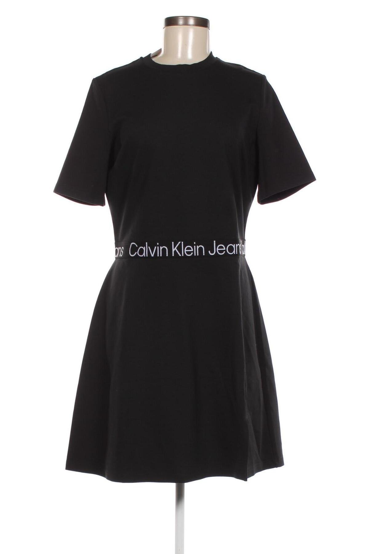 Рокля Calvin Klein Jeans, Размер XXL, Цвят Черен, Цена 164,00 лв.