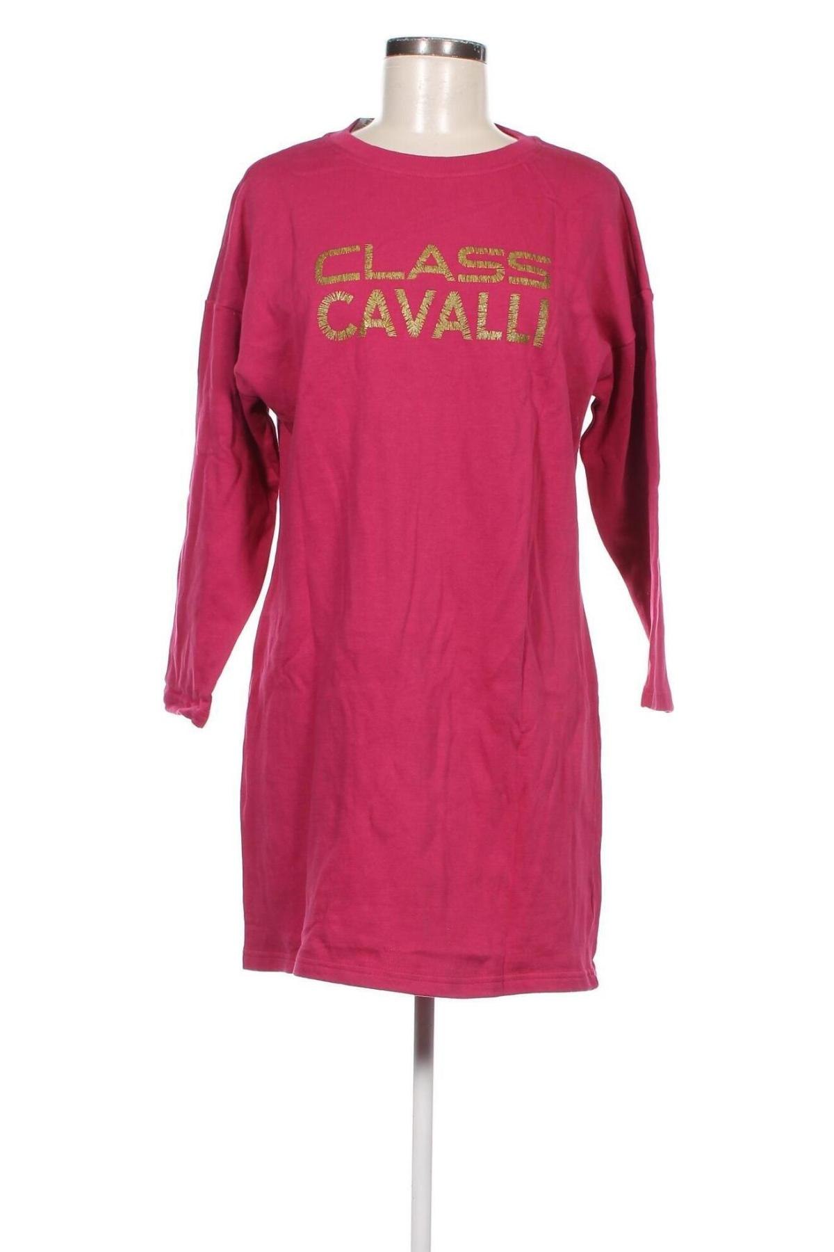 Рокля Cavalli Class, Размер L, Цвят Розов, Цена 66,15 лв.