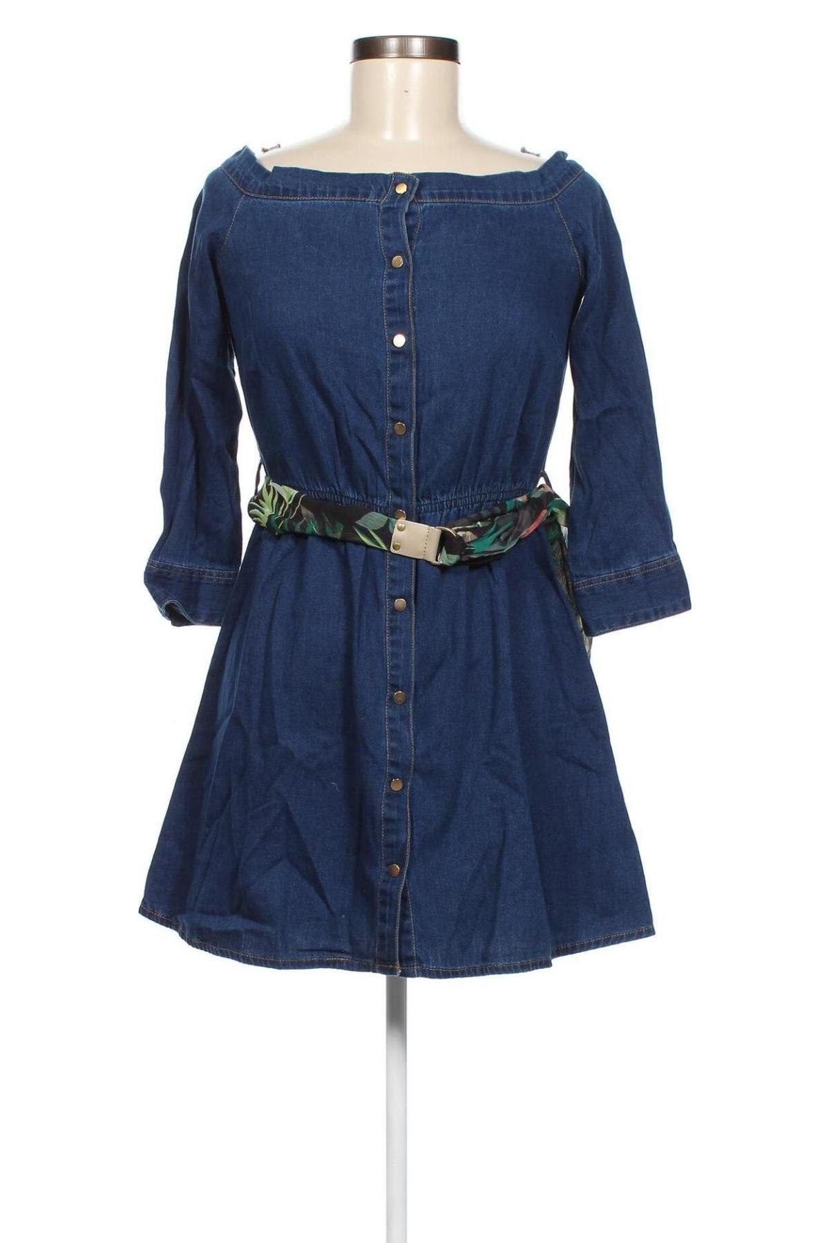 Kleid Guess, Größe S, Farbe Blau, Preis 78,76 €