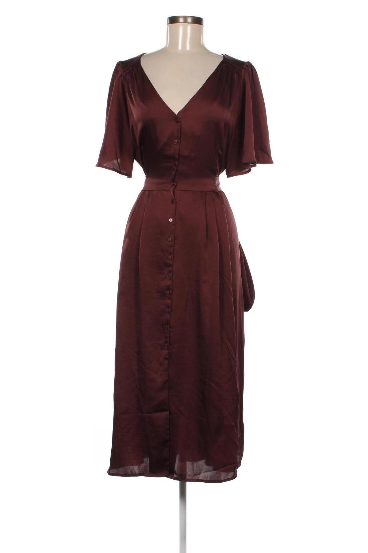 Φόρεμα Guido Maria Kretschmer for About You, Μέγεθος XL, Χρώμα Καφέ, Τιμή 52,58 €