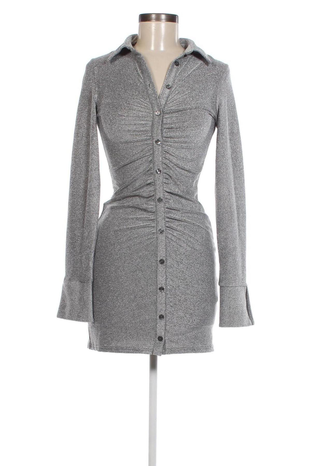 Kleid H&M Divided, Größe S, Farbe Silber, Preis 6,57 €