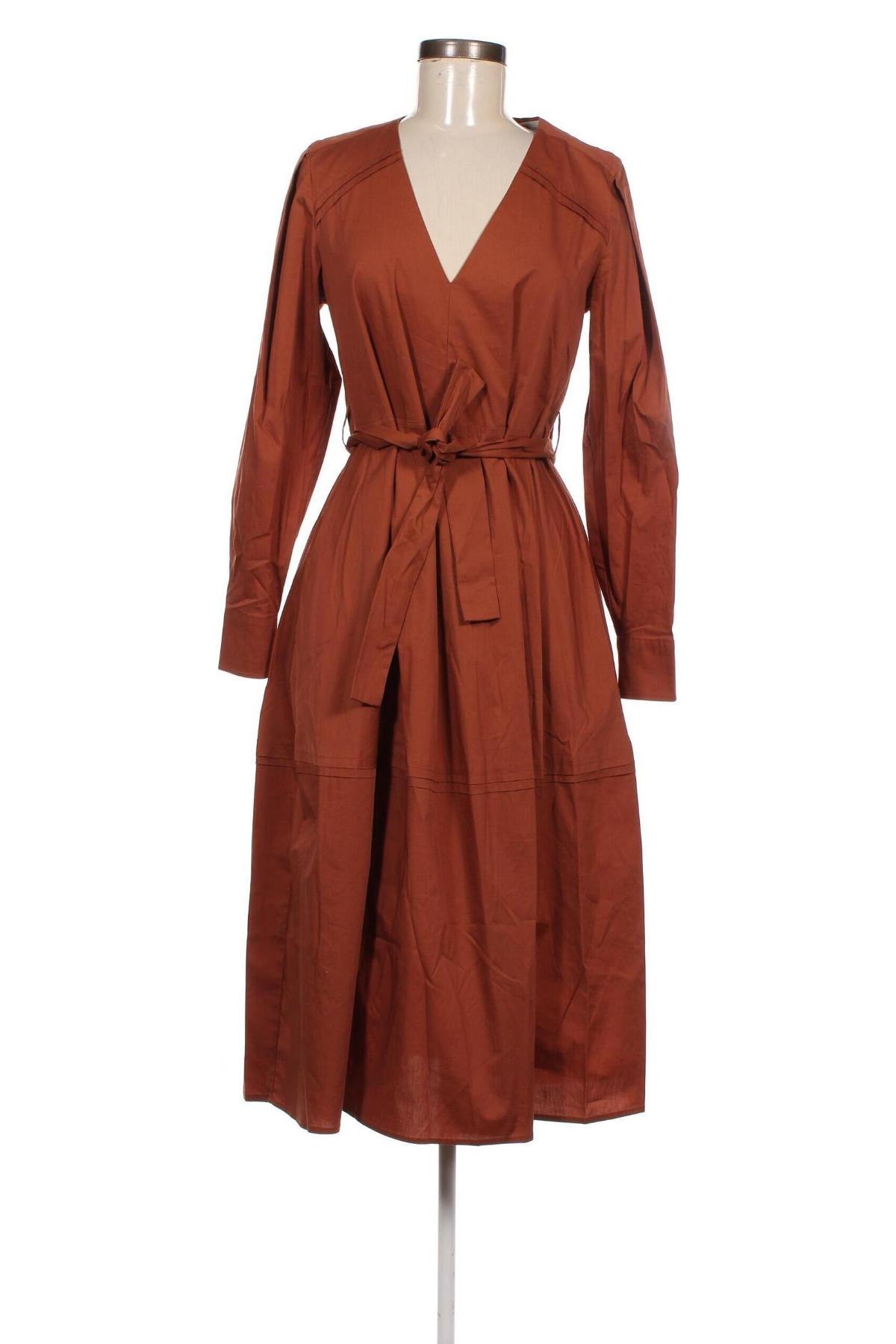 Kleid Maison Scotch, Größe XS, Farbe Braun, Preis 77,44 €