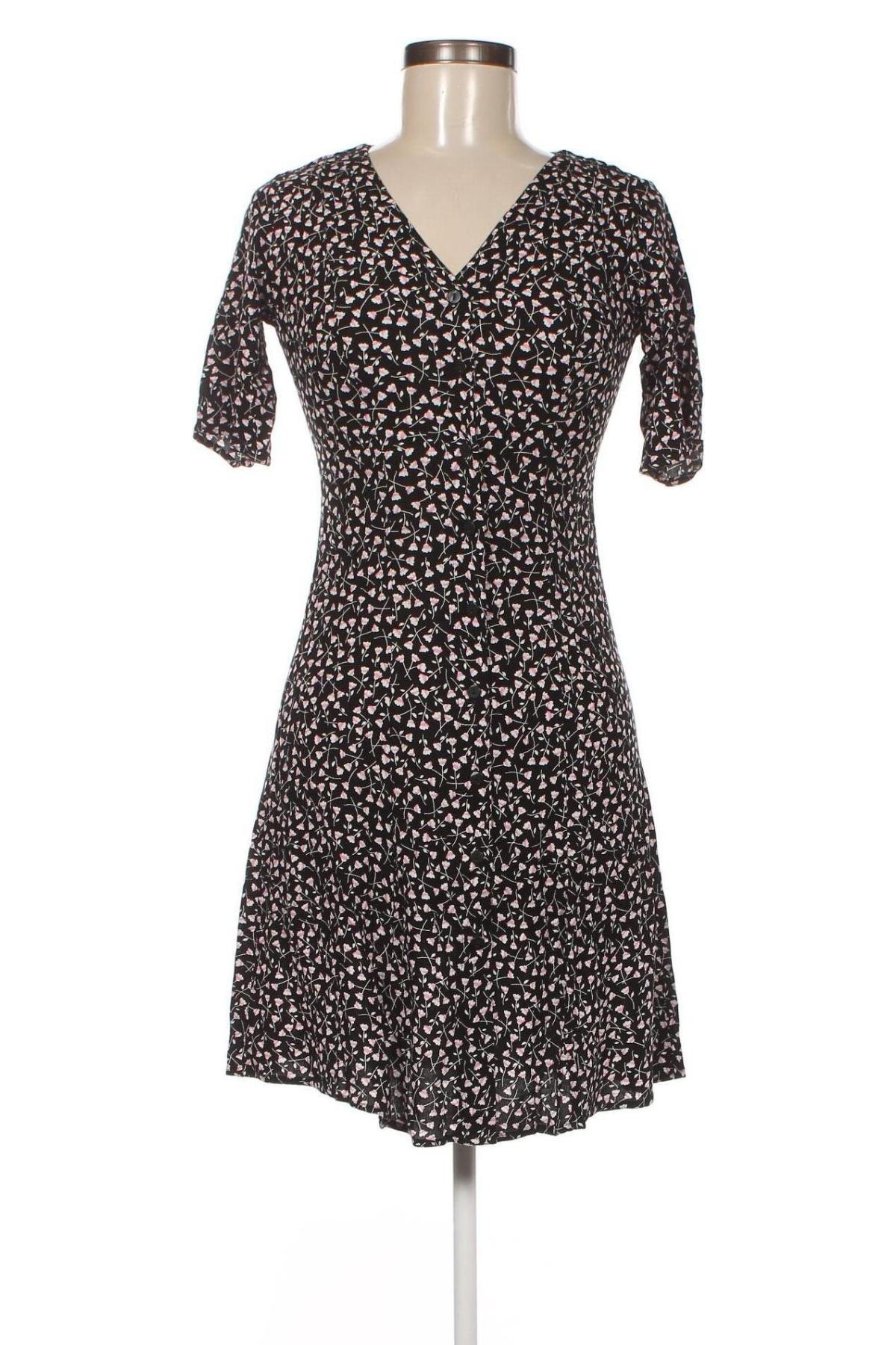 Kleid Monki, Größe XXS, Farbe Mehrfarbig, Preis 5,49 €